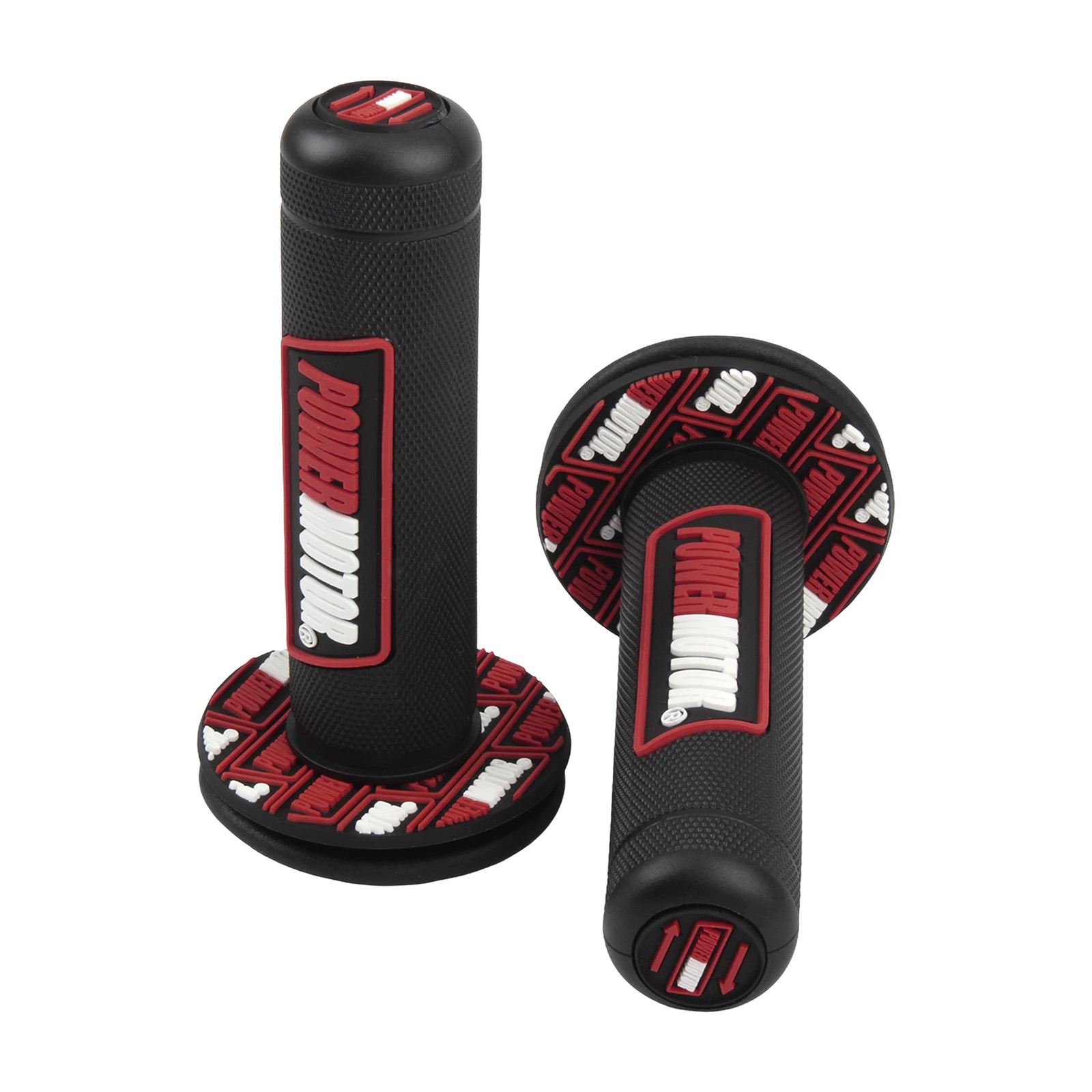 7/8″ 22mm Universal Motorcycle Handlebar Grips Rubber Gel Hand Grip Dirt Bike