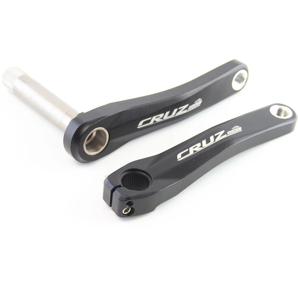 MTB Child Bike Crank Arm 89-150mm Kids Folding Bicycle Crank for 9-12 Speed