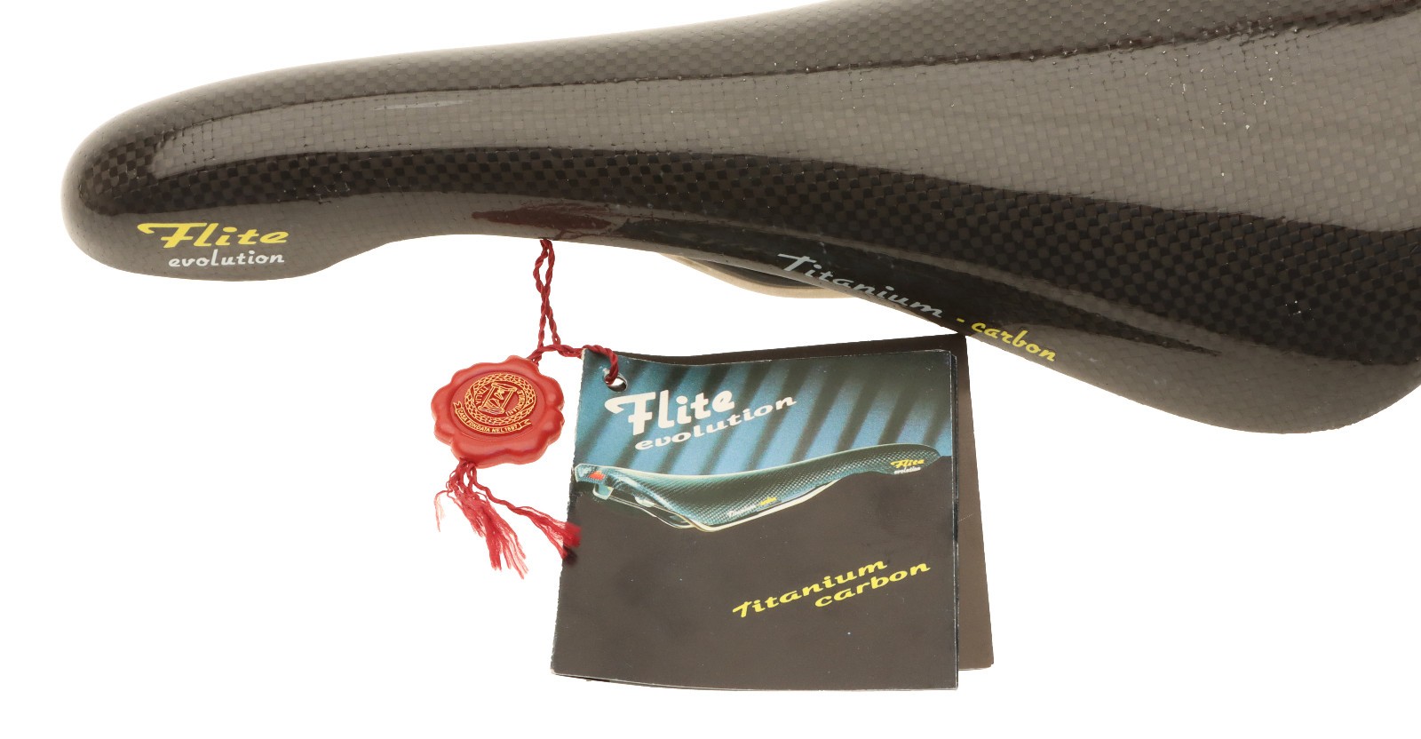 Selle Italia Flite Evolution Saddle Carbon Fiber Titanium Rail Black G2U