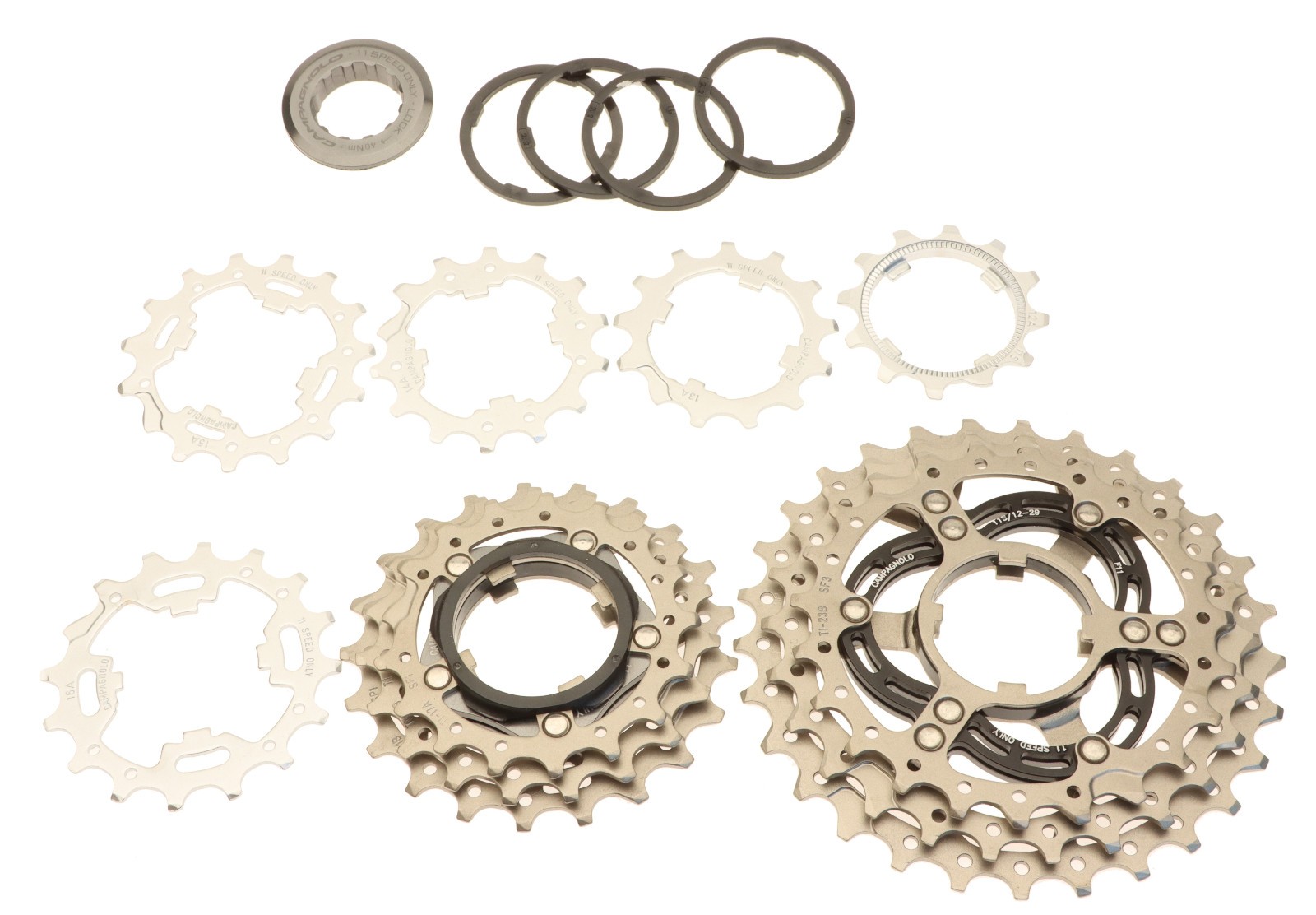 Campagnolo Super Record 11 Speed Cassette 12/29T Steel/Titanium 2010 NEW NOS