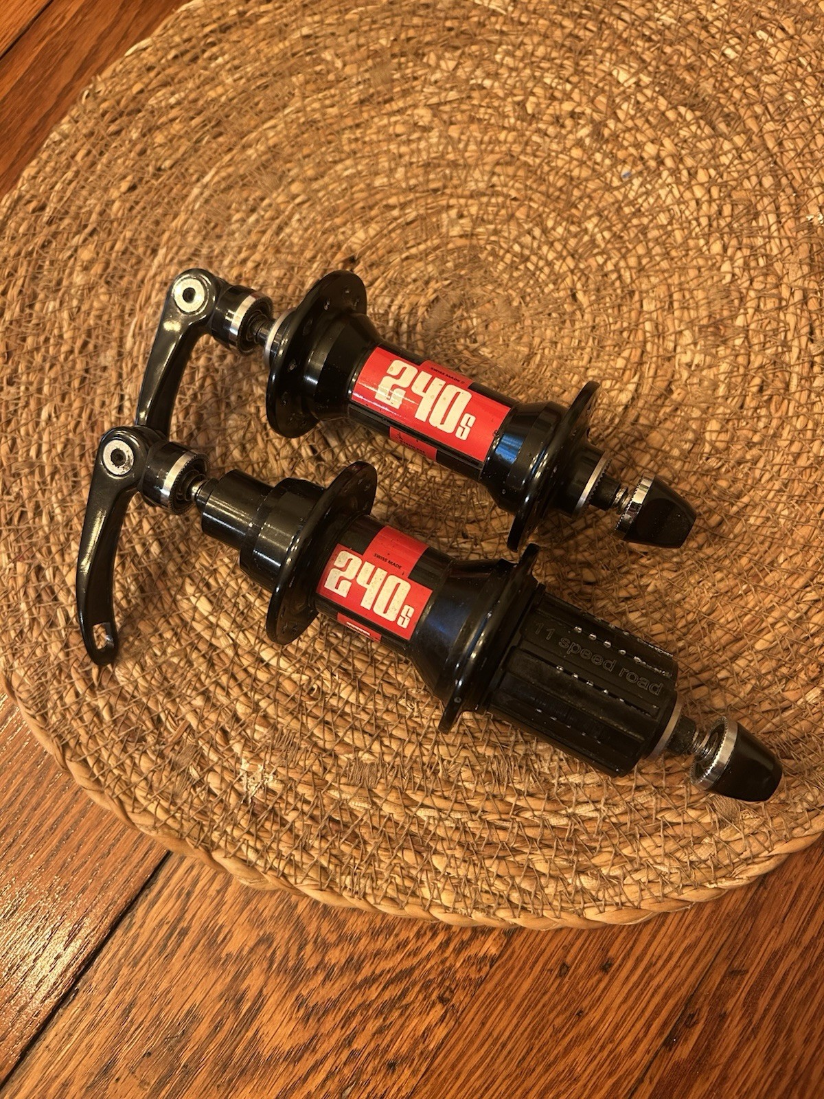 DT Swiss 240s Hub Set 100/130mm QR Shimano 11 Speed