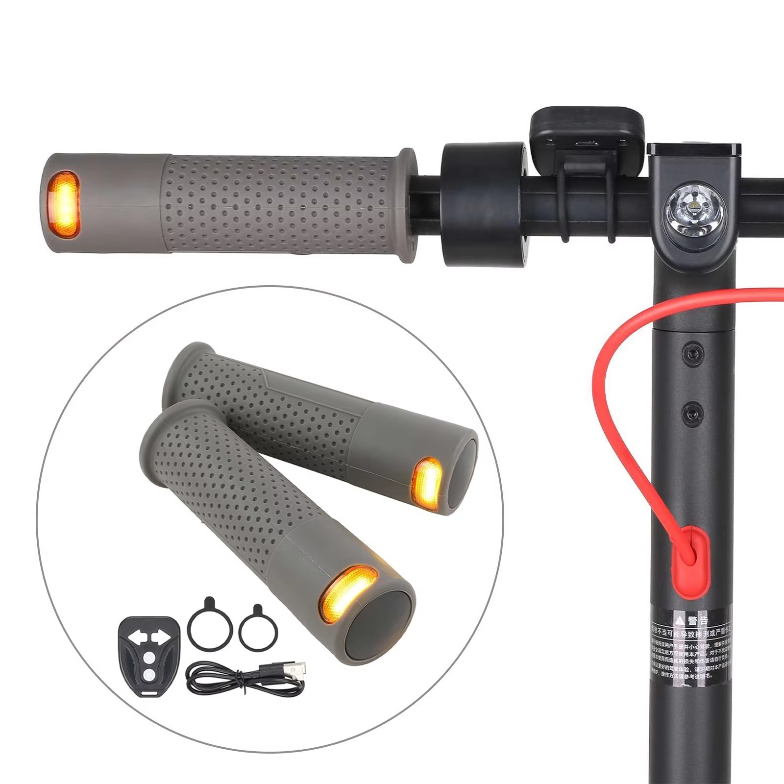 For Xiaomi M365/1S/Pro2/Ninebot Max G30/ES1/2/4 E-Scooter Turn Signal Light 2PCS
