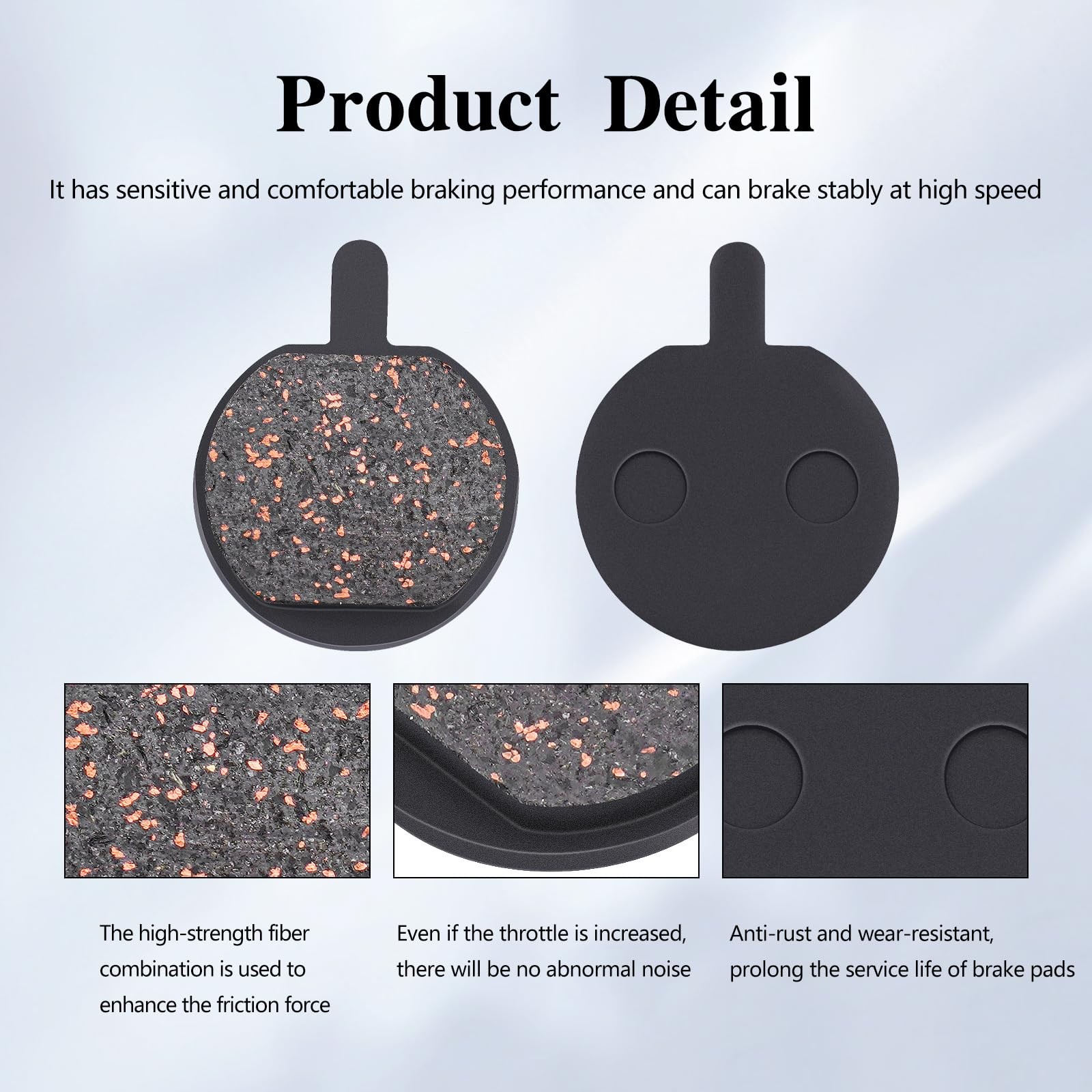 Bicycle Disc Brake Pad for Zoom DB280 DB350 DB450 DB550 Alongha SNG Mechanica…