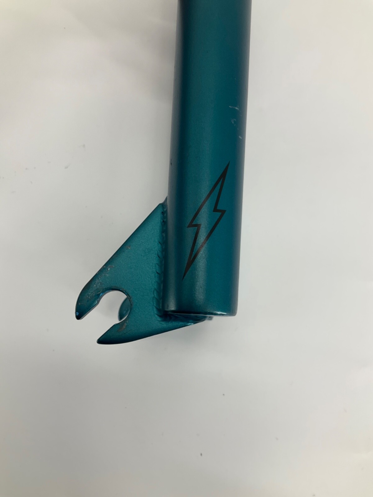 BMX DKYB20 Bicycle Bike Fork Unthreaded 1″ Diameter 18.5″ Total Length Dark Teal