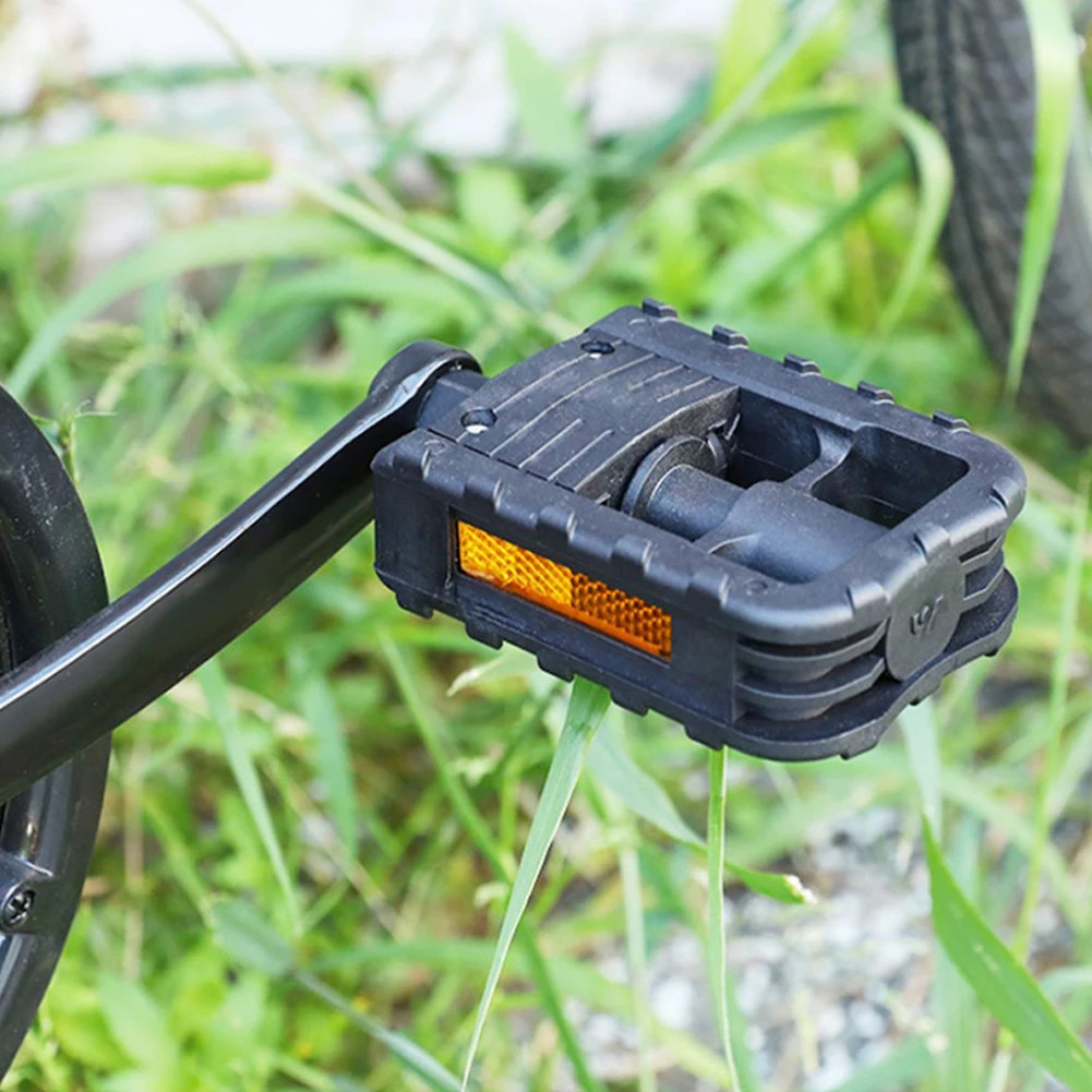 Folding Bike Pedals Universal Platform Reflector E-Bike Cycling Pedals