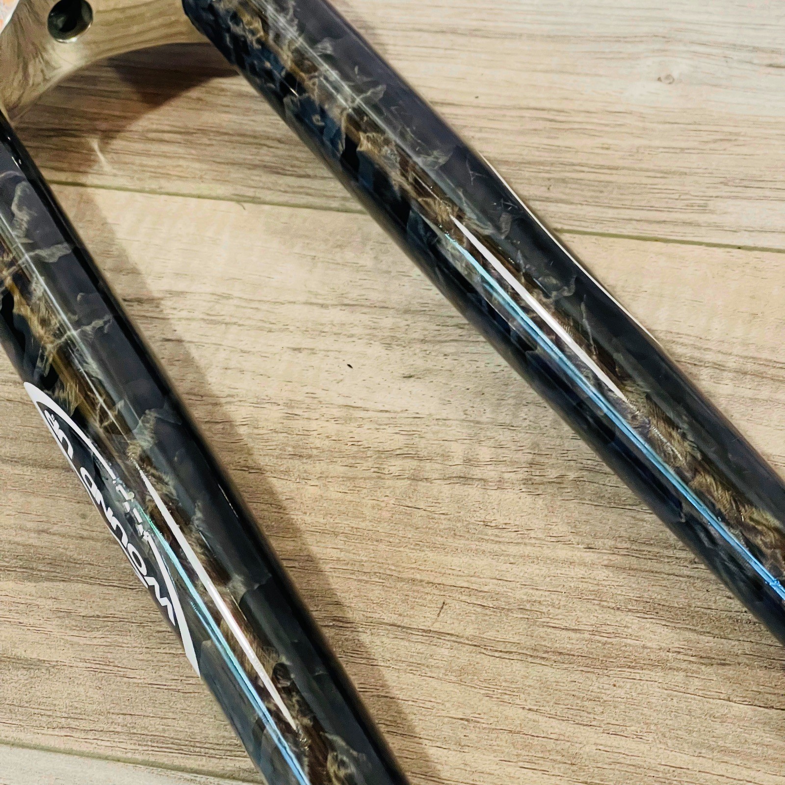 Wound Up X2 700C Carbon Tandem Fork 1 1/8 Threadless 210 Steerer Wide Crown
