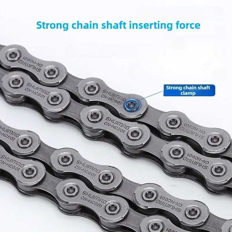 6/7/8/9/10/11/12Speed Chain Tiagra MTB Road Hybrid Bike Chain 116-126 Quick Link