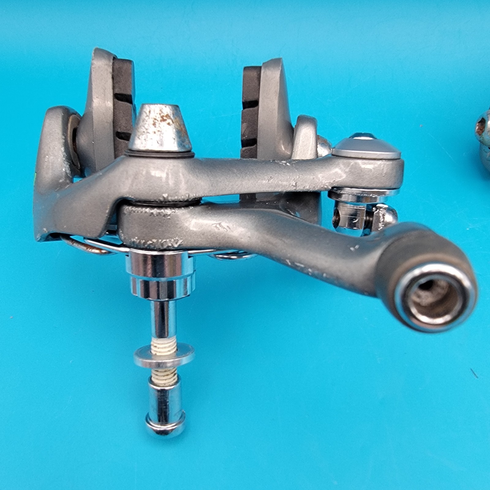 Shimano 600 Tricolor BR-6400 Gray Short-Reach Side-Pull Brake Calipers e18