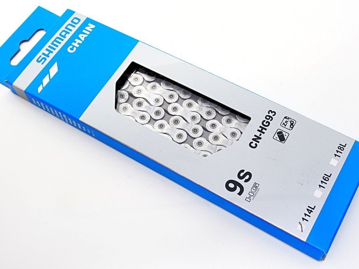 Shimano CN-HG93 9 Speed Chain 114 links, Fits Ultegra/XT/Saint