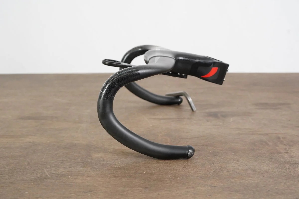 38cm 110mm Pinarello MOST Talon Carbon Integrated Barstem Handlebar 1 1/8″