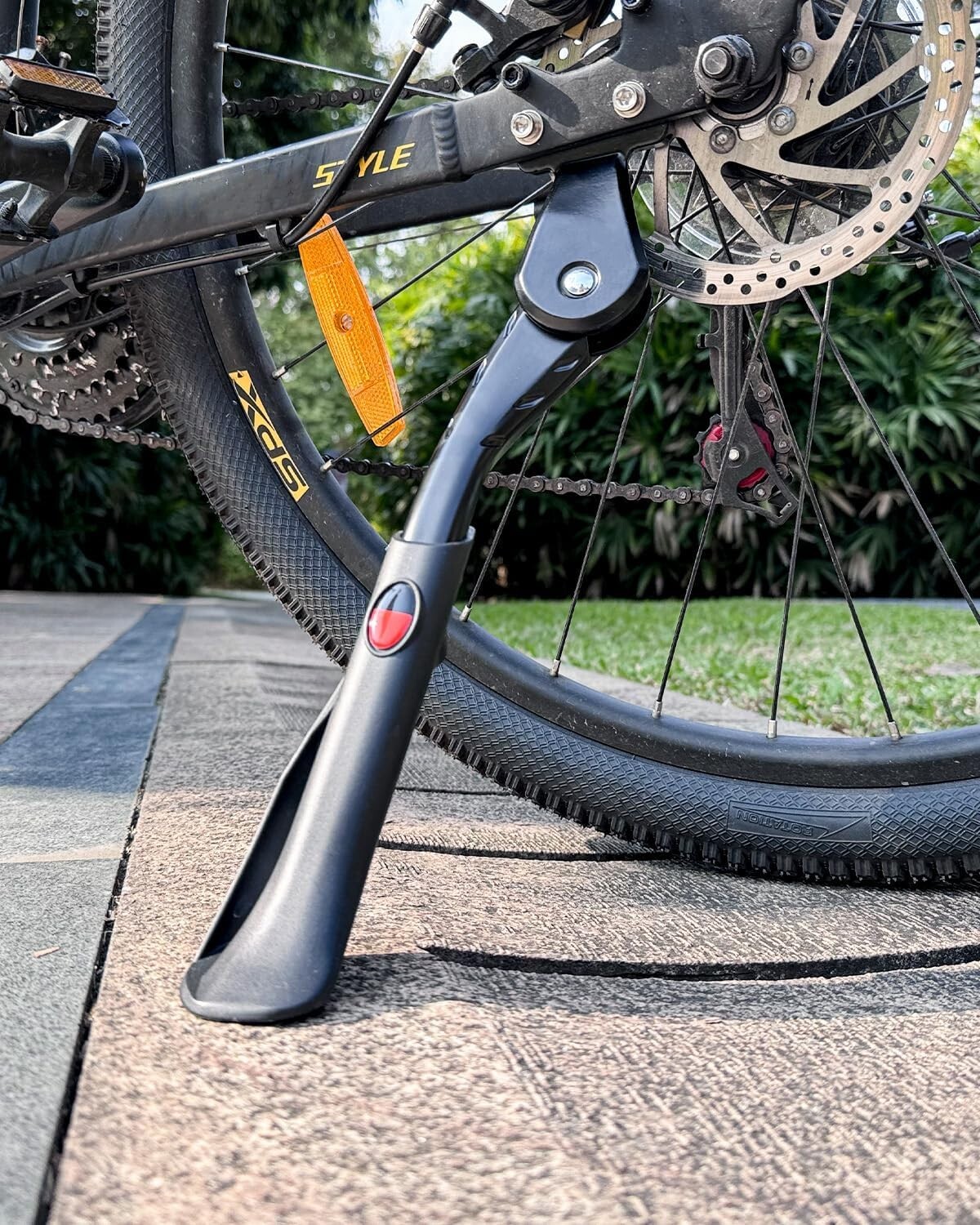 Heavy Duty Ebike Kickstand 24″-29″ Engineered for E-Bike Also Suitable for New