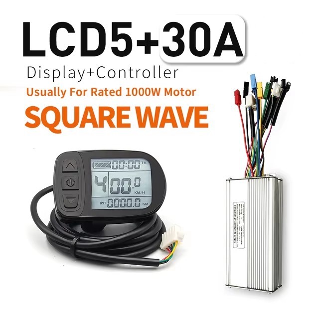 E-bike 36V/48V 30A-50A 1000W-3000W Controller+Display Kits for Electric Bicycle