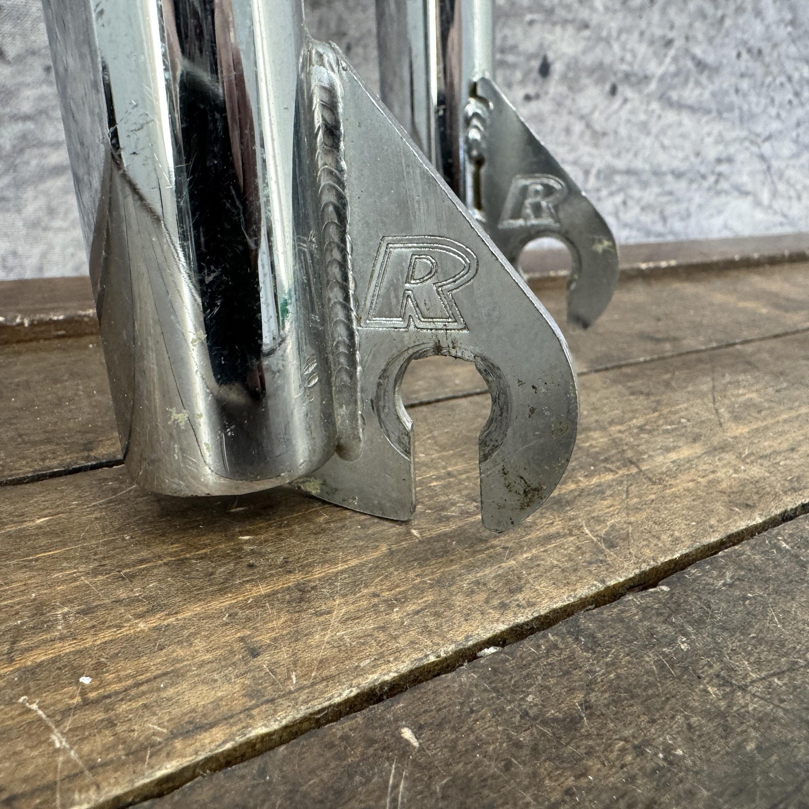 Vintage Robinson BMX Fork 20in 1 1/8 Threadless Chrome Steel 10mm 3/8 1997 97
