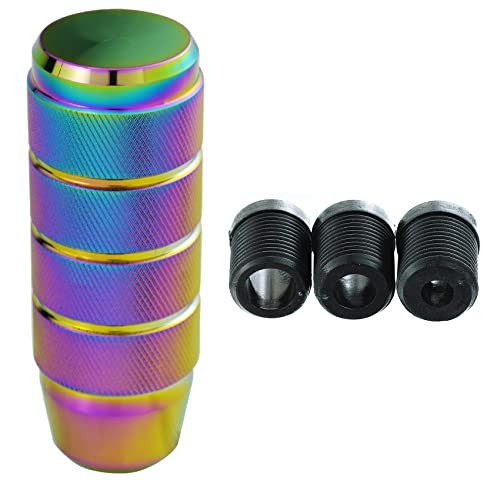Cool Shifter Knob 9 CM Aluminum Stick Shift Knobs Car Gear Lever Burnt blue