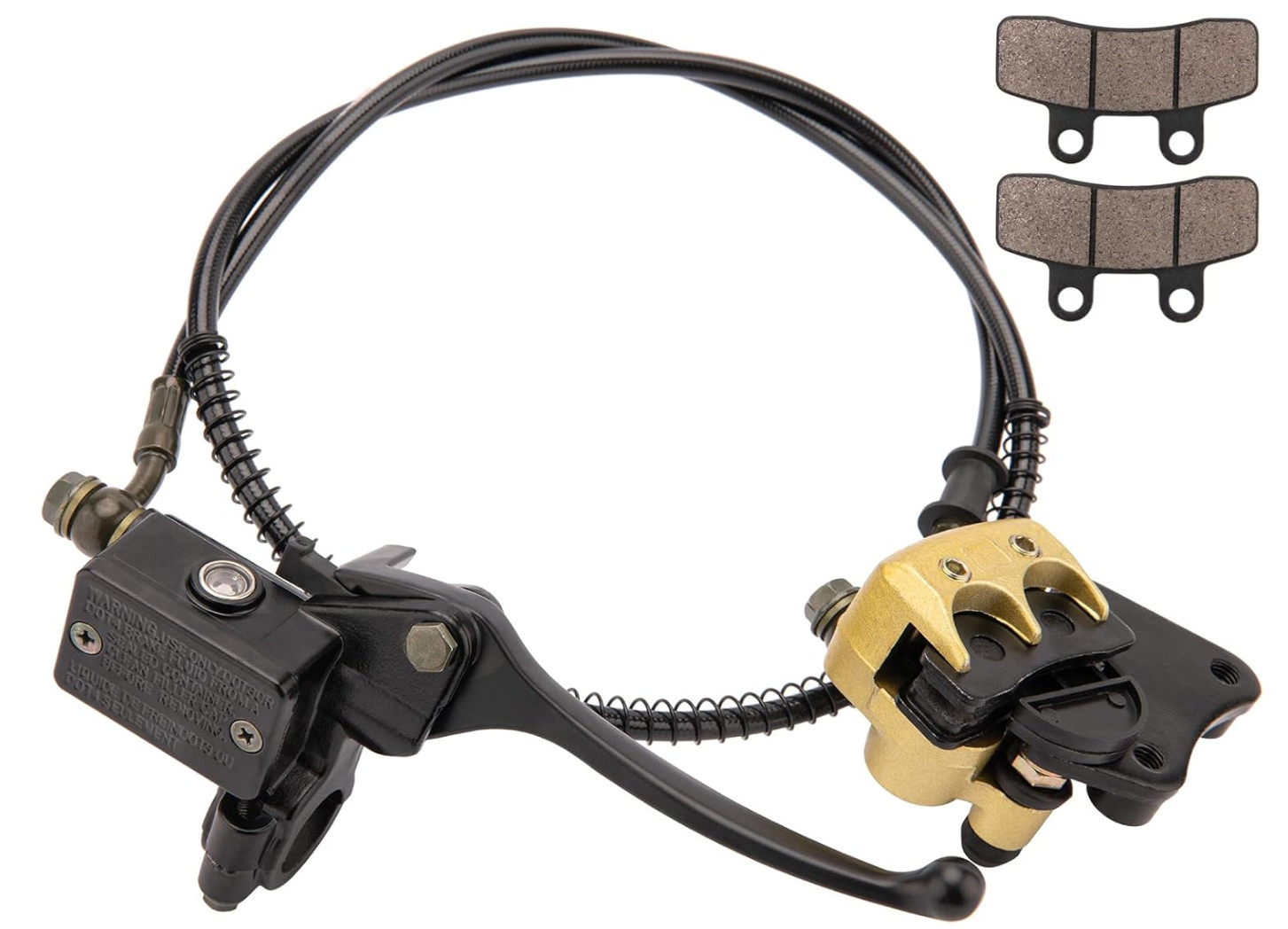 50-125cc ATV SSR Dirt/Pit Bike Front Disc Brake Master Cylinder Caliper Kit