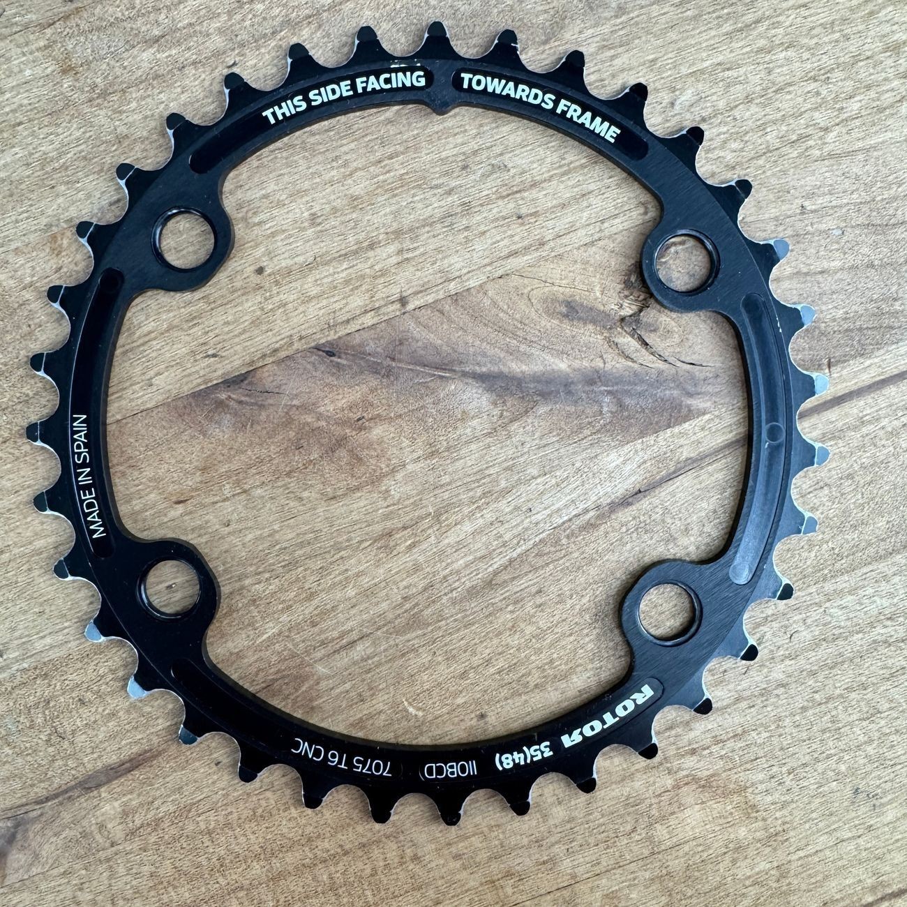 Light Use! Rotor Round Chainring Set 4-Bolt 110BCD 48/35t 12-Speed for Sram AXS
