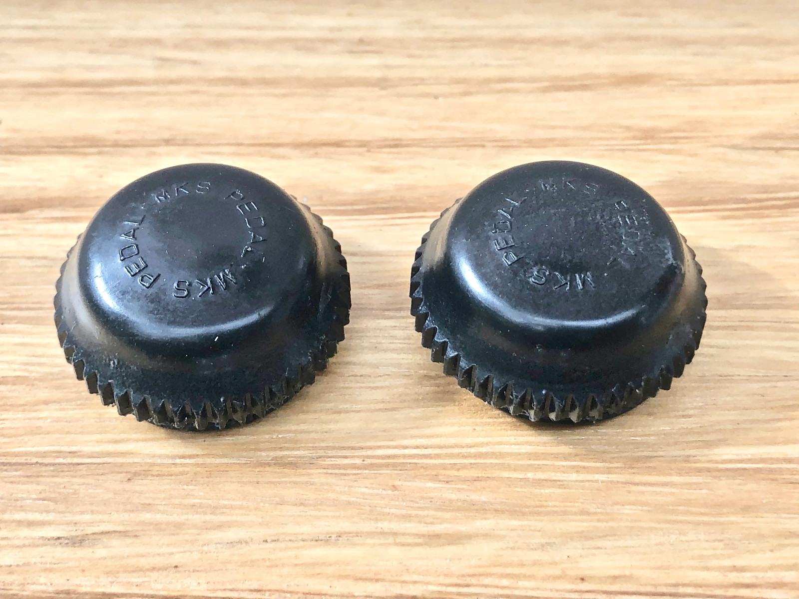 MKS – Pedal / BM10/DB/ BMX-7 Pedal Caps – Black – old school bmx