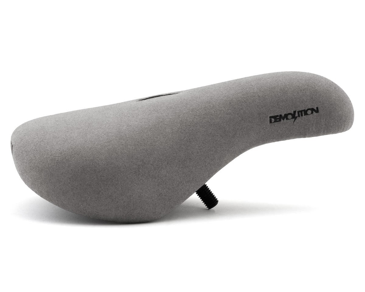 Demolition Axes Fat Pivotal BMX Seat – Gray – Bicycle Padded Saddle