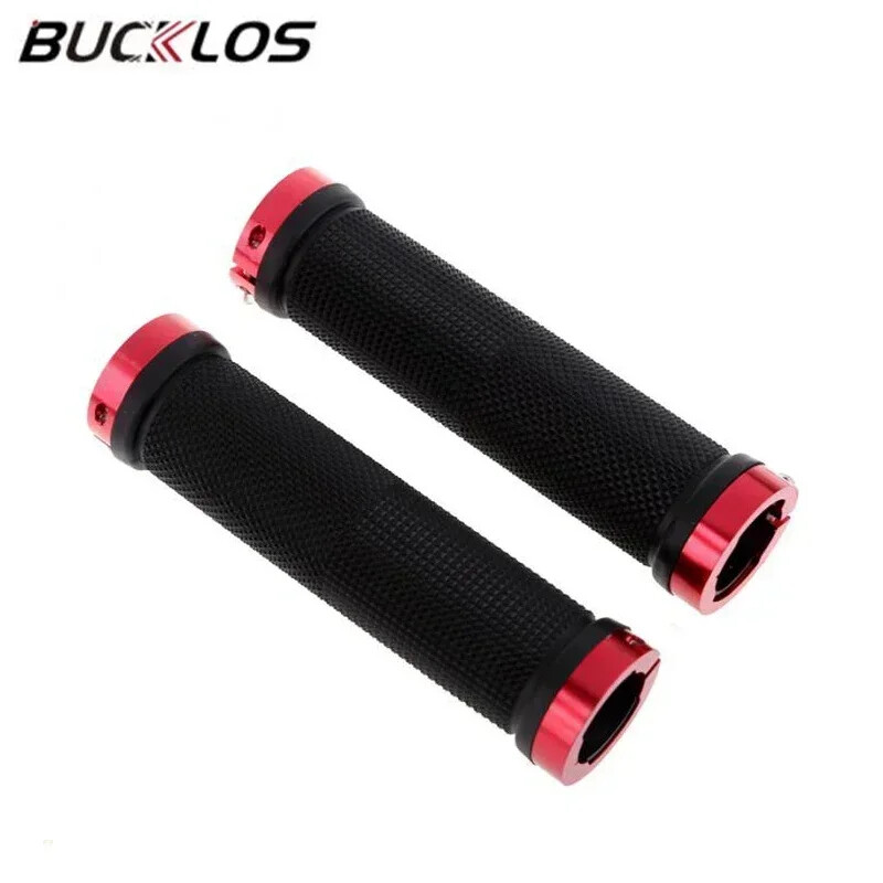 Bicycle Handlebar Cuffs Lock on Grips Shockproof MTB Handle Cover Grip Anti-Skid