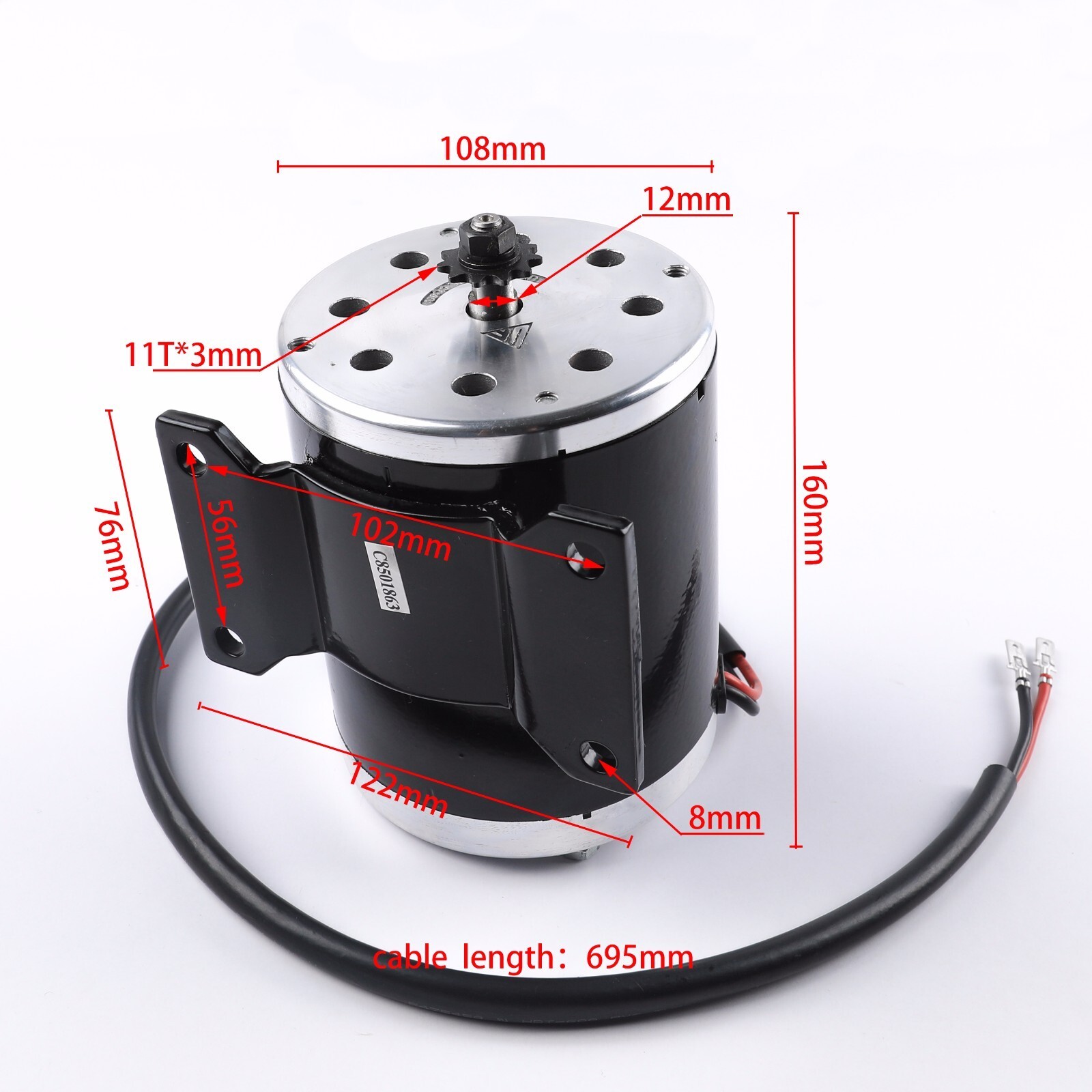 24V 500W Brush Motor Controller Kit For Electric Bike Scooter ATV Quad Mini Bike