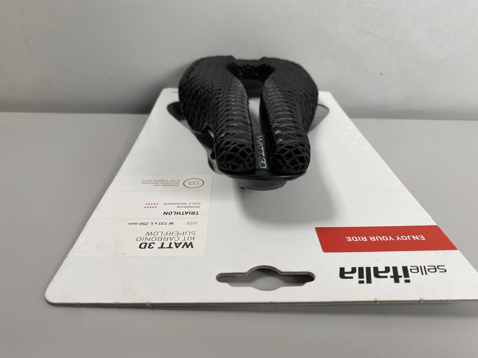 Selle Italia Watt 3D Kit Carbonio Superflow Saddle – Black