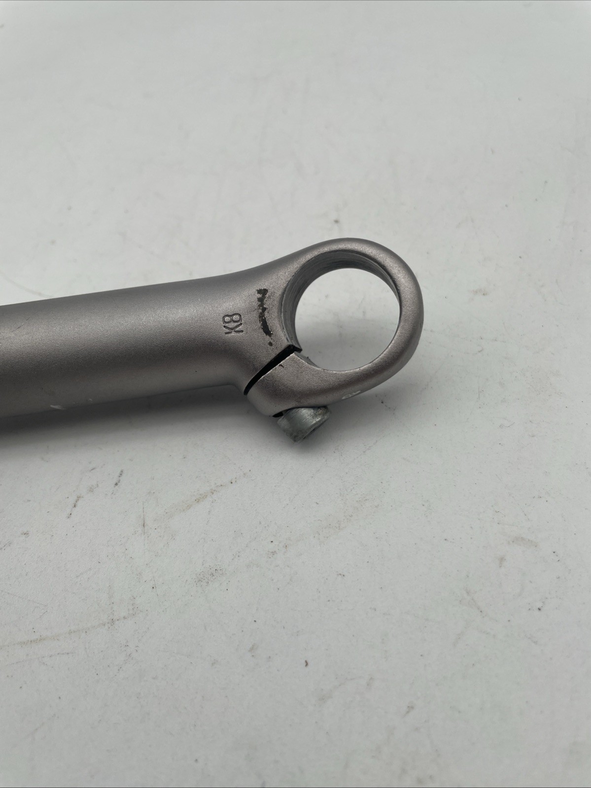 90s Era Ritchey Logic Expert Bar Ends Forged Alloy Clamp Long Bend Silver