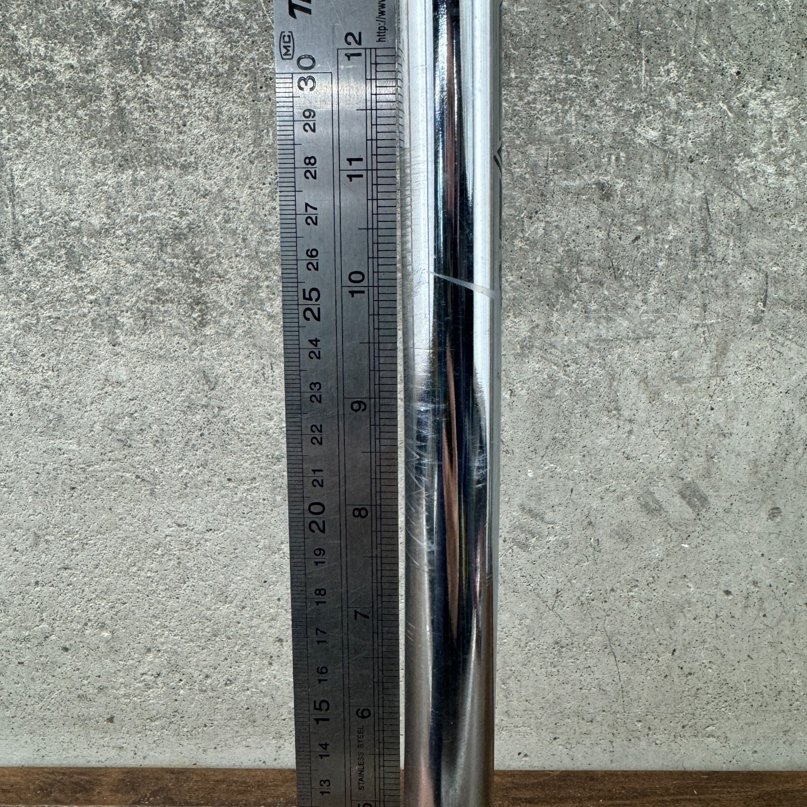 Old School BMX Black Ops Seatpost BENT 4130 Chromoly Steel 22.2 mm CRIMP