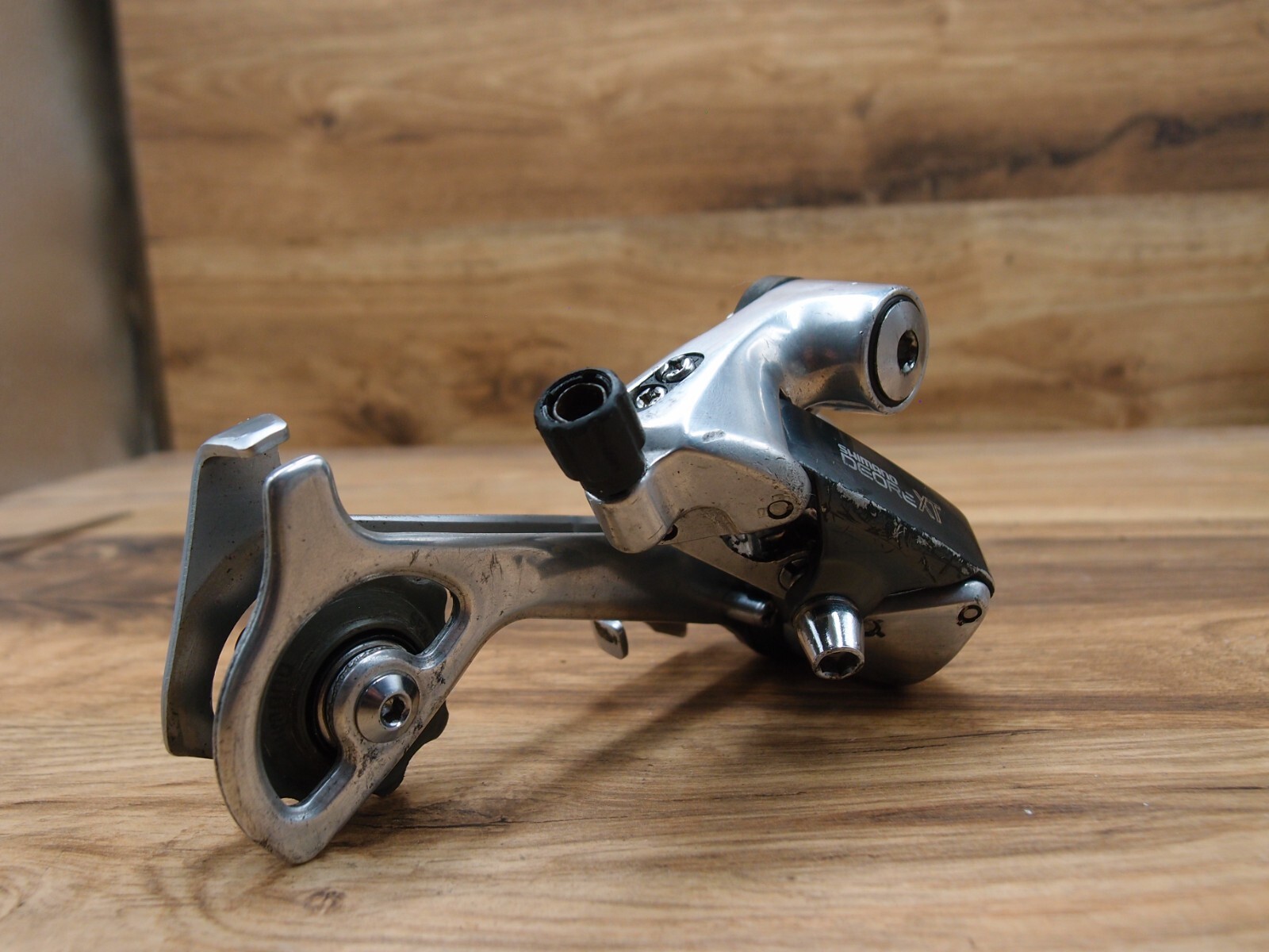 1989 rear derailleur Shimano Deore XT RD-M735 VIA Japan long cage 7 sp