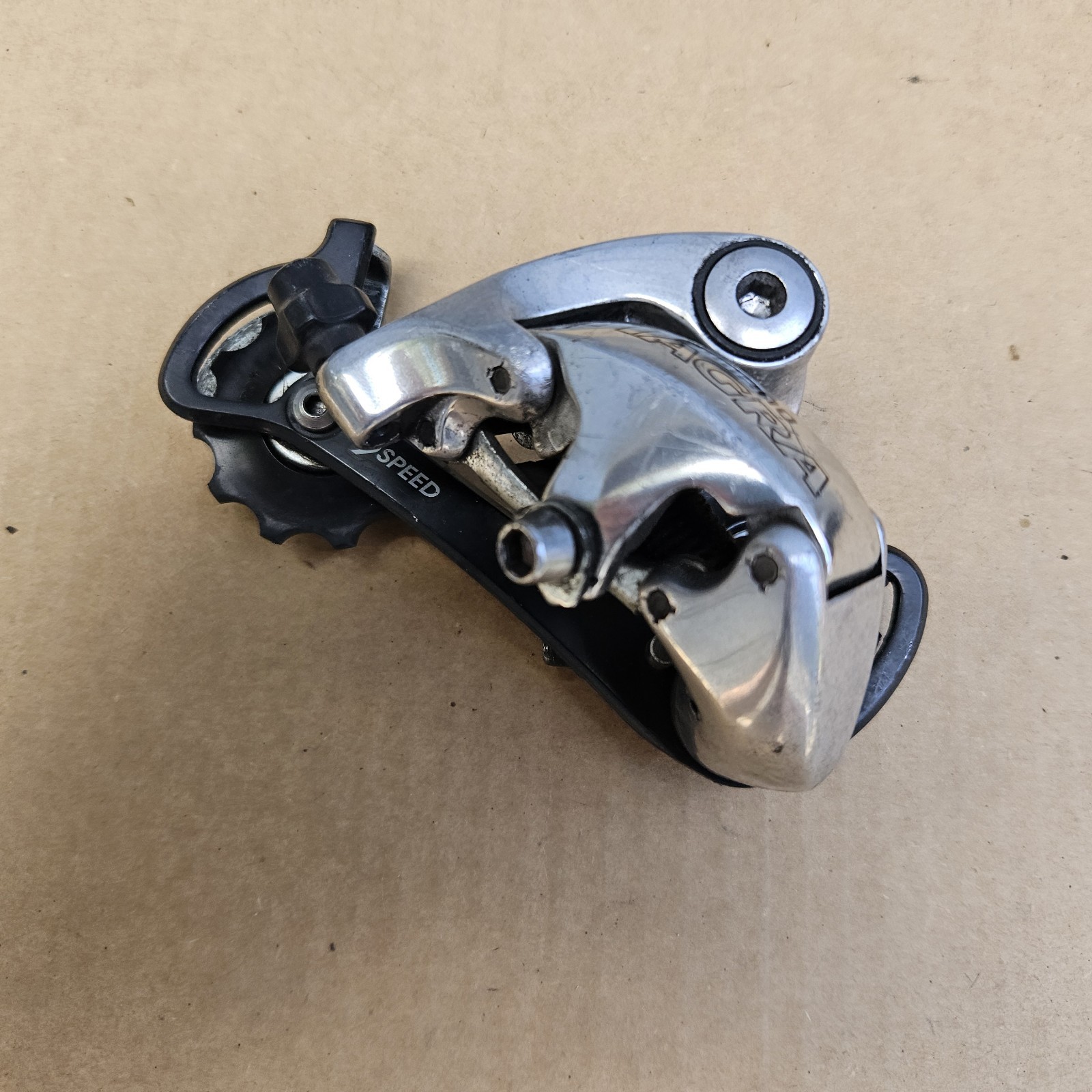 Shimano Tiagra 9 Speed Rear Derailleur Road Bike Long Cage RD-4400 Silver Japan