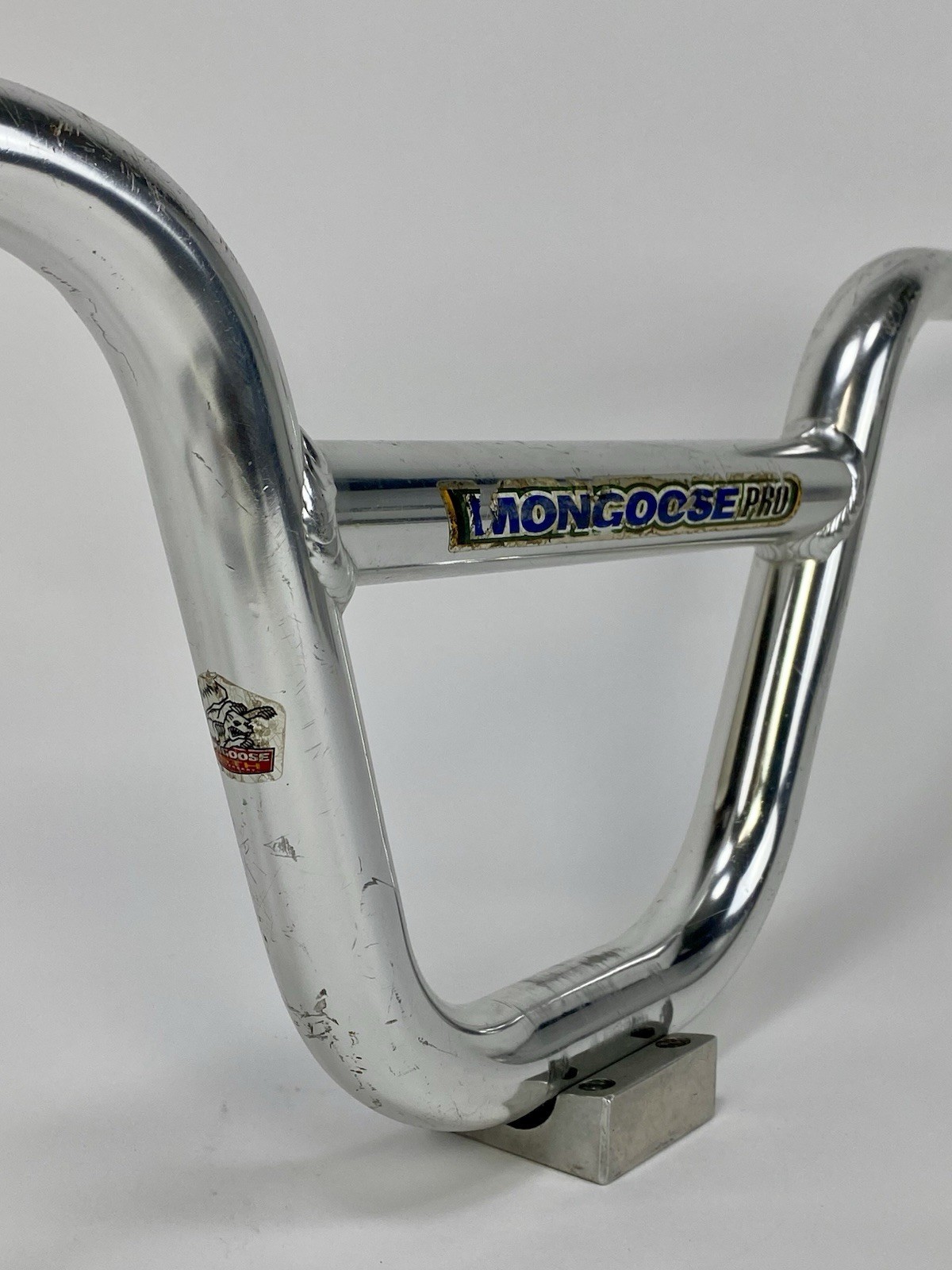1999 Mongoose Aluminum BMX Race Handlebars Oversize 28.2mm Clamp Mid School Pro