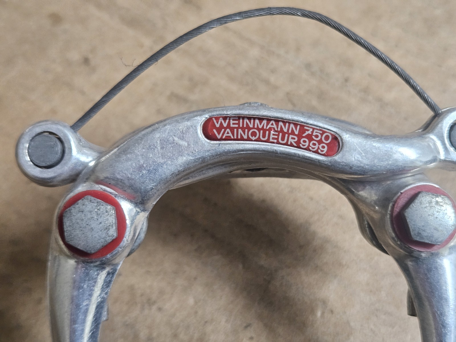 Vintage Weinmann 610/750 Vainqueur 999 Center Pull Brake Caliper Set, used, VGC