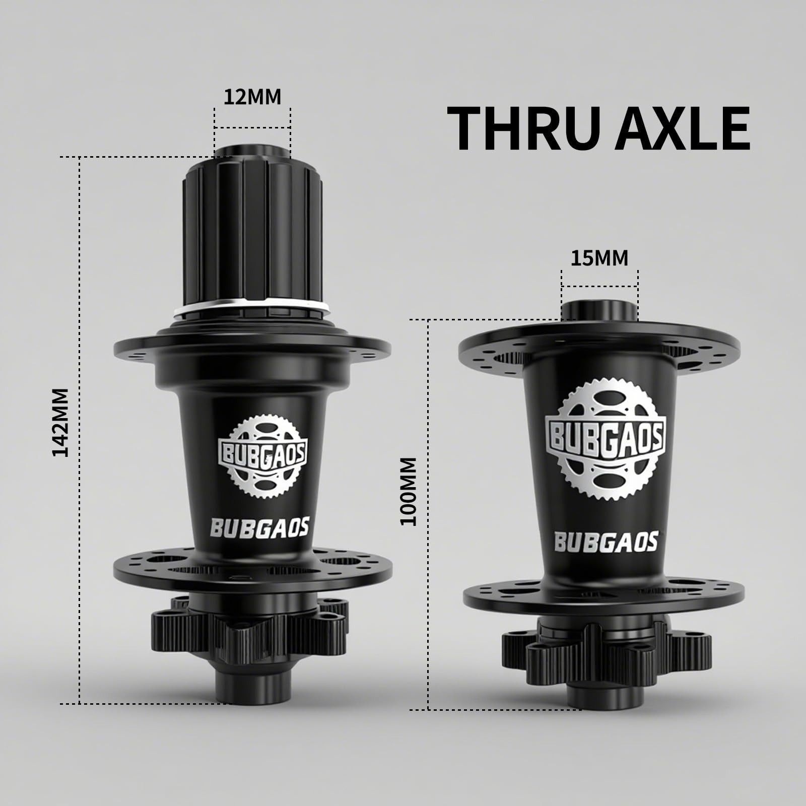 32H/36H MTB Bike Disc Brake Hub – Ultralight 7075 Aluminum, 6 Pawls, Front & Rea
