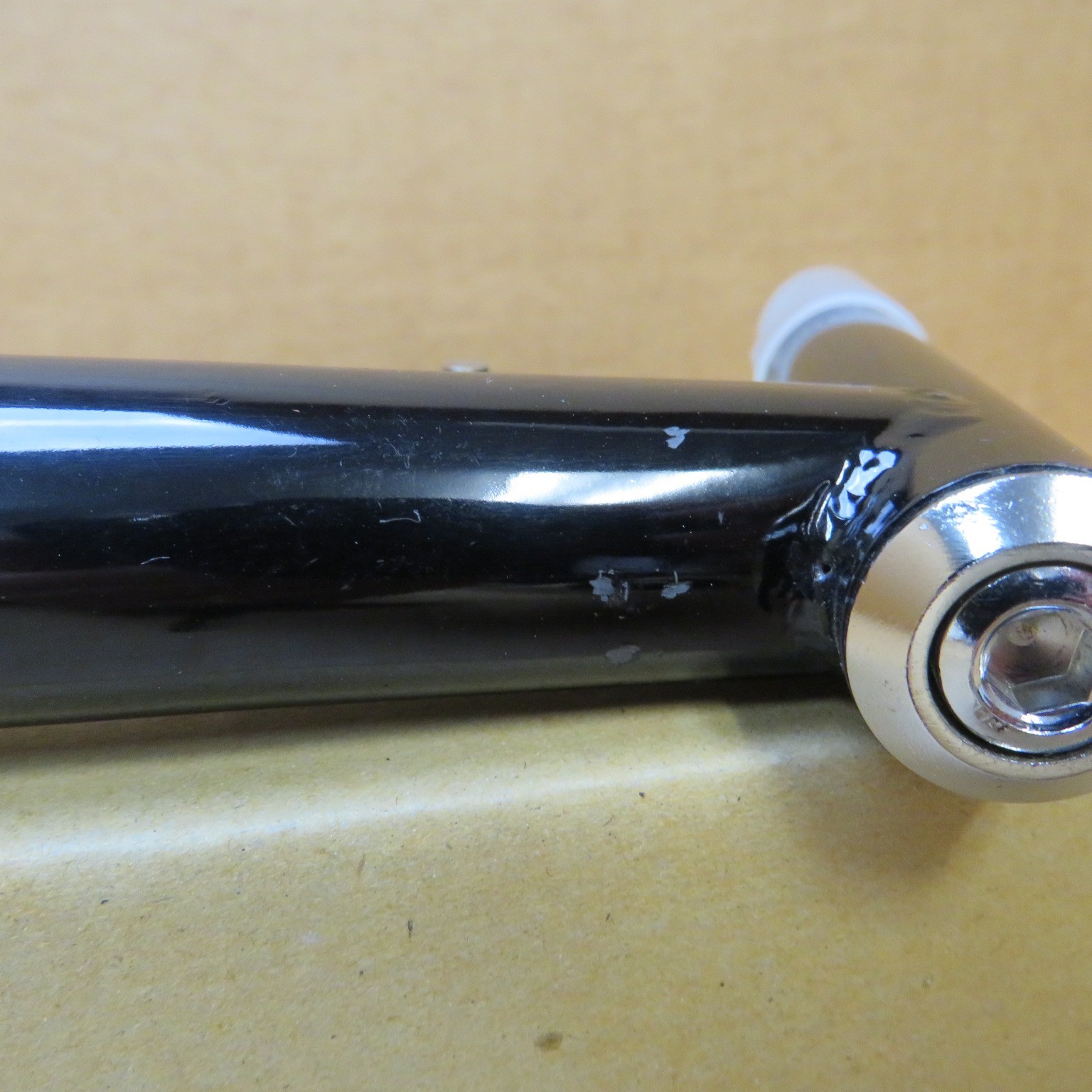 New-Old-Stock 3T Roller Guide Stem…Chromoly Steel Tubing w/Black Enamel Finish