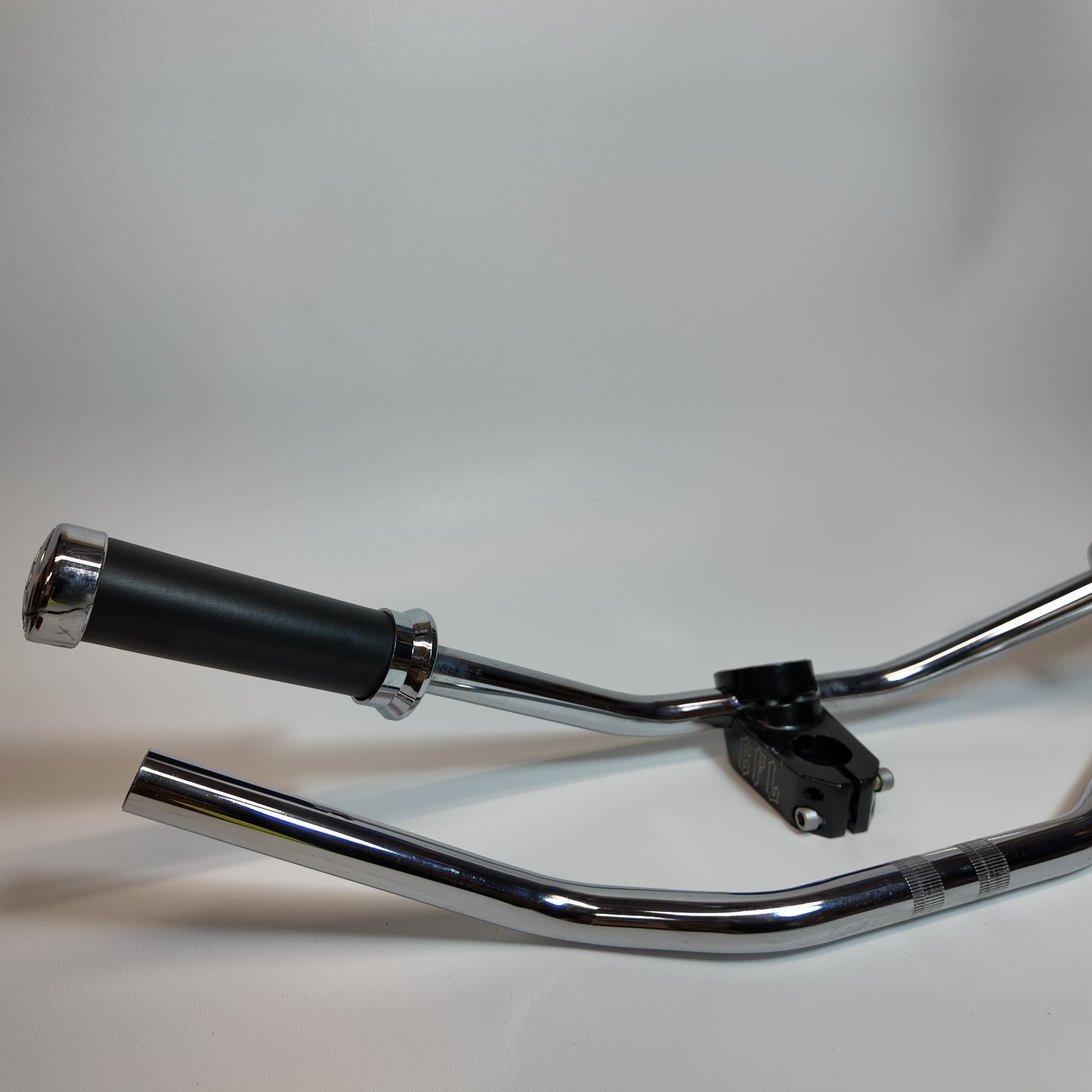 Huffy Jesse James Chopper Bicycle Handlebars 2 Sets OEM + Wider Chrome Clamp