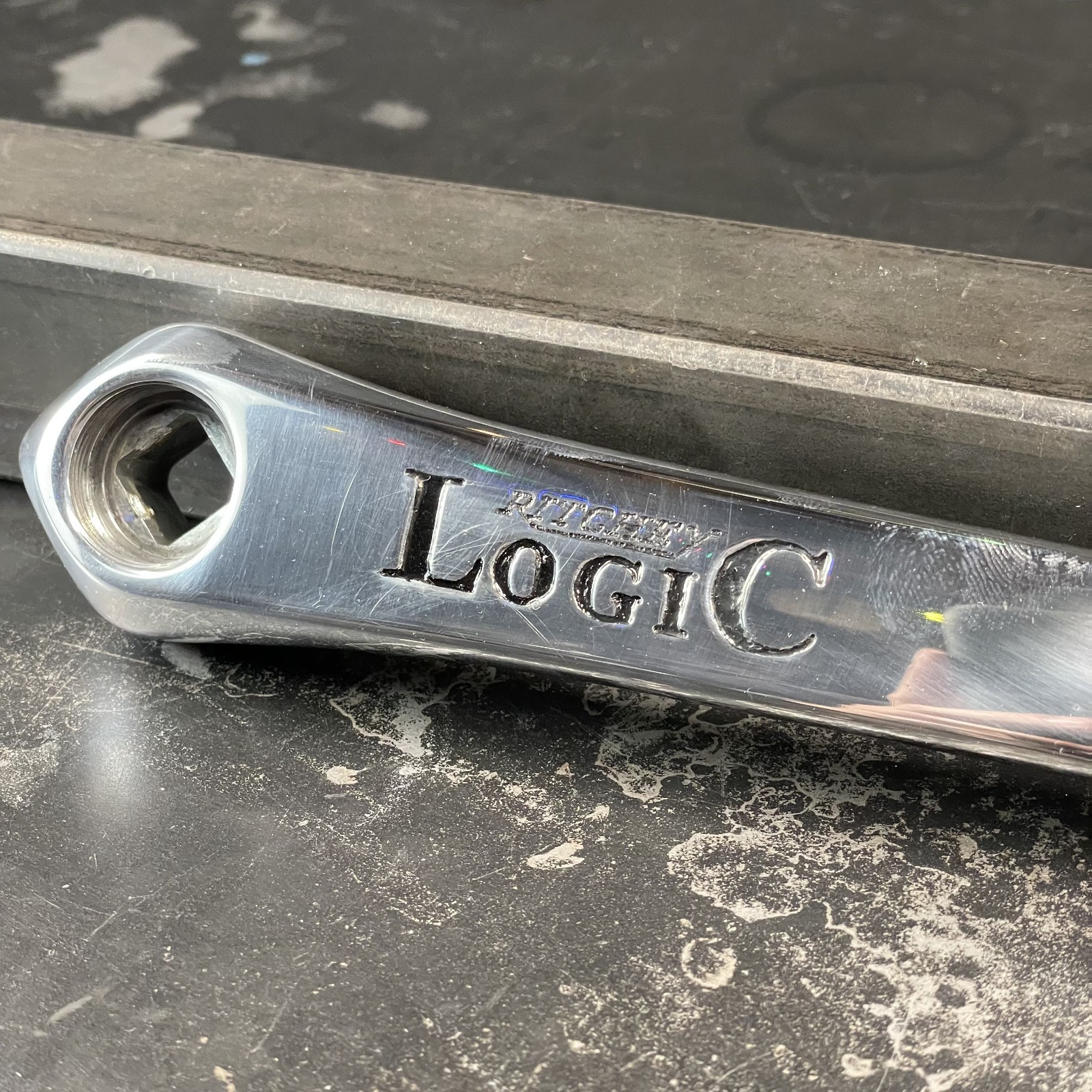 Vintage Custom Pantographed/Polished Ritchey Logic Sugino Crankset – 175mm