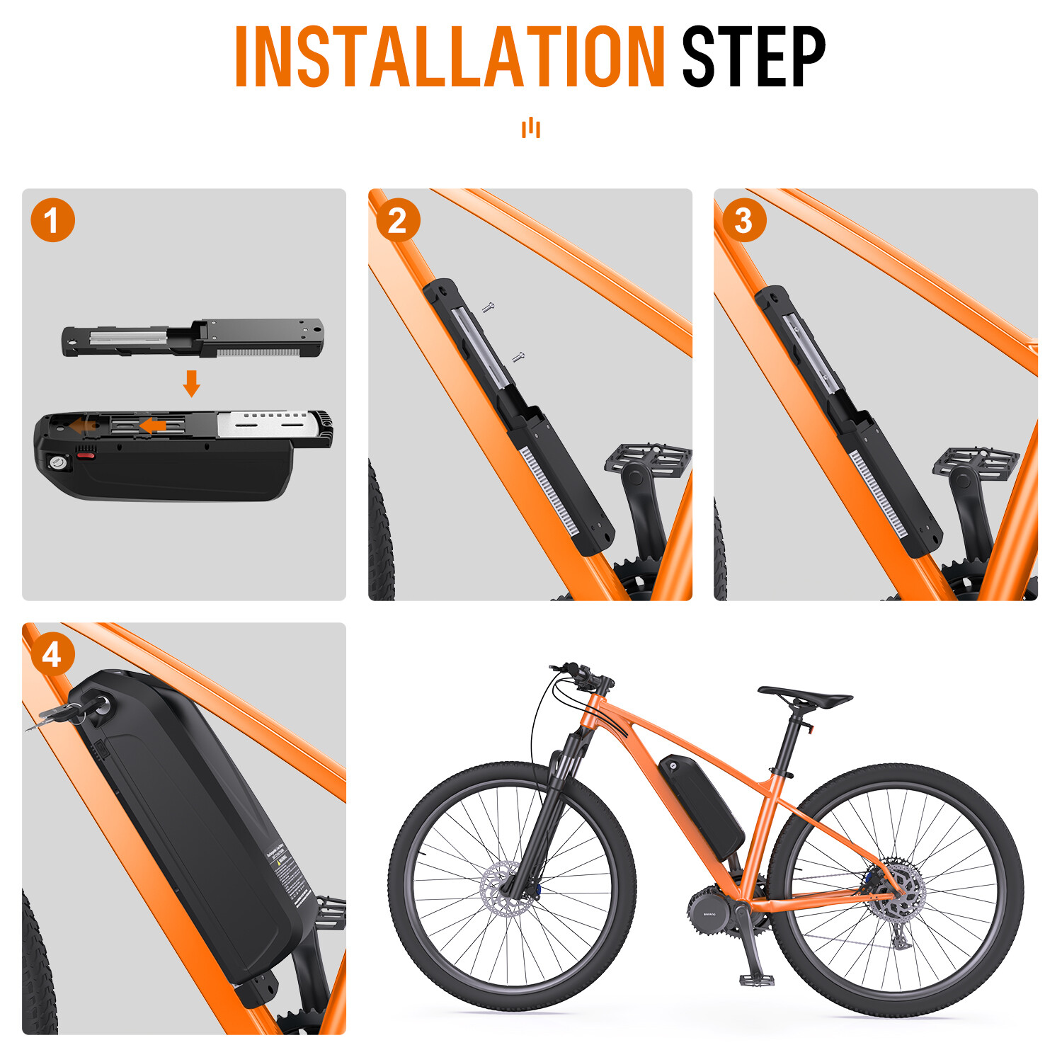 48V E-BIKE Li-oin Battery ebike 13AH-20AH Battery ebike Electric Bicycle Motor