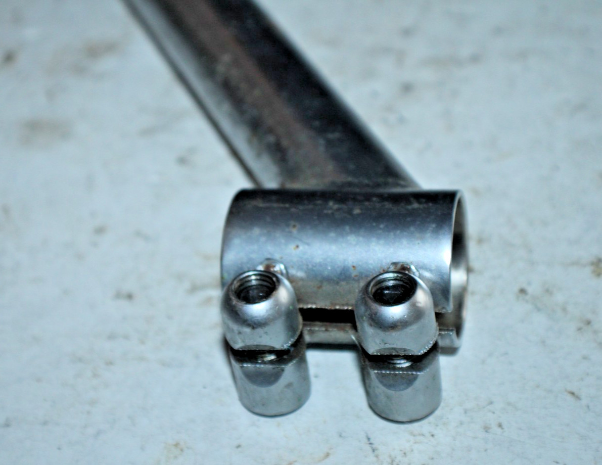 Bike Steerer Extender Stem Adaptor 11/8″ Treadless 25.4mm Silver 300mm Ships USA