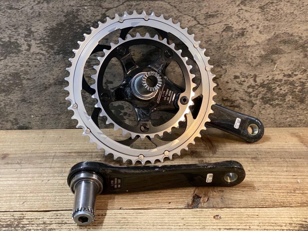 CAMPAGNOLO CENTAUR CT CARBON ULTRA TORQUE FC9CE040C Crankset 6.69 inch 50/34T 5H