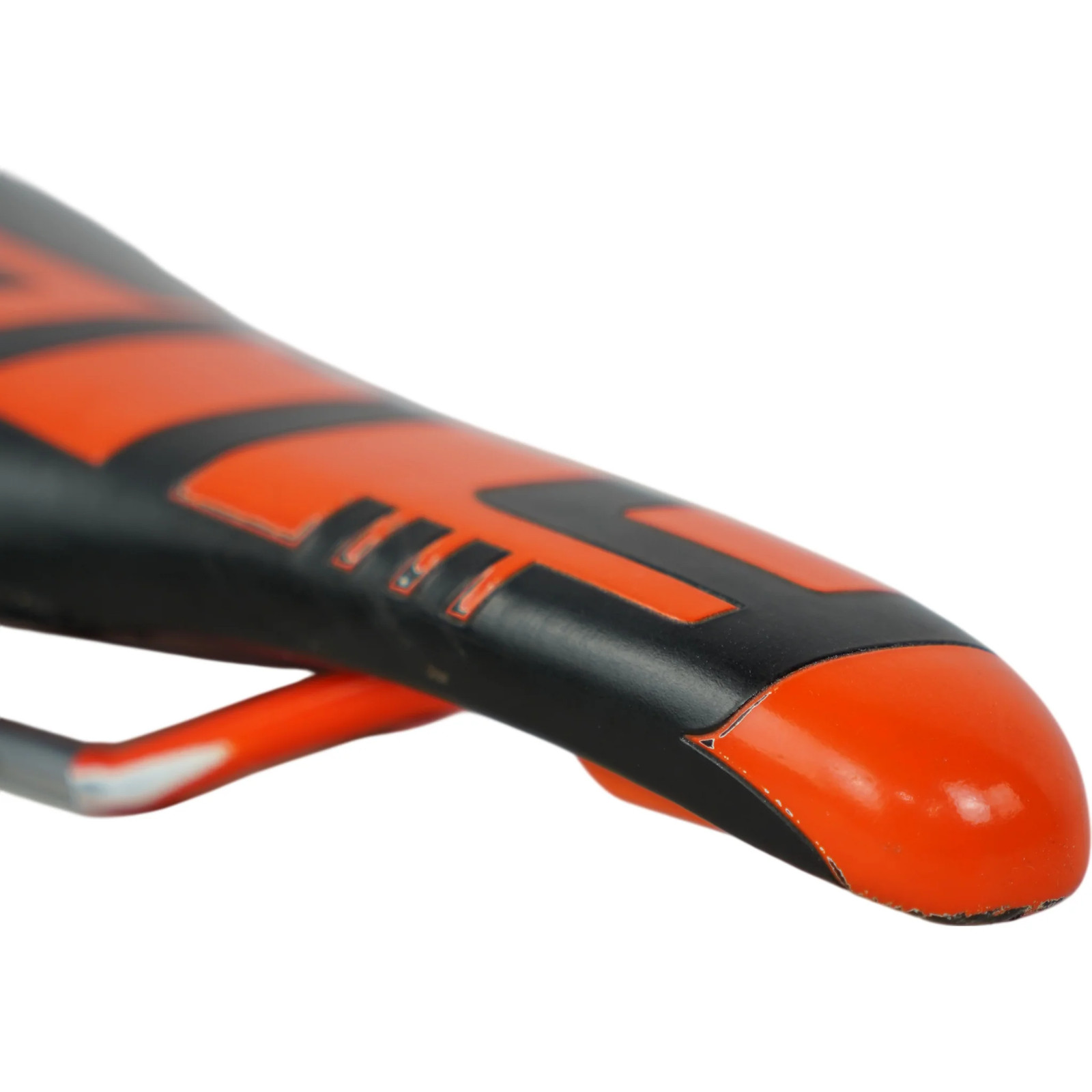 SDG Deity Black/Orange Mountain Bike Saddle – 135mm Wide