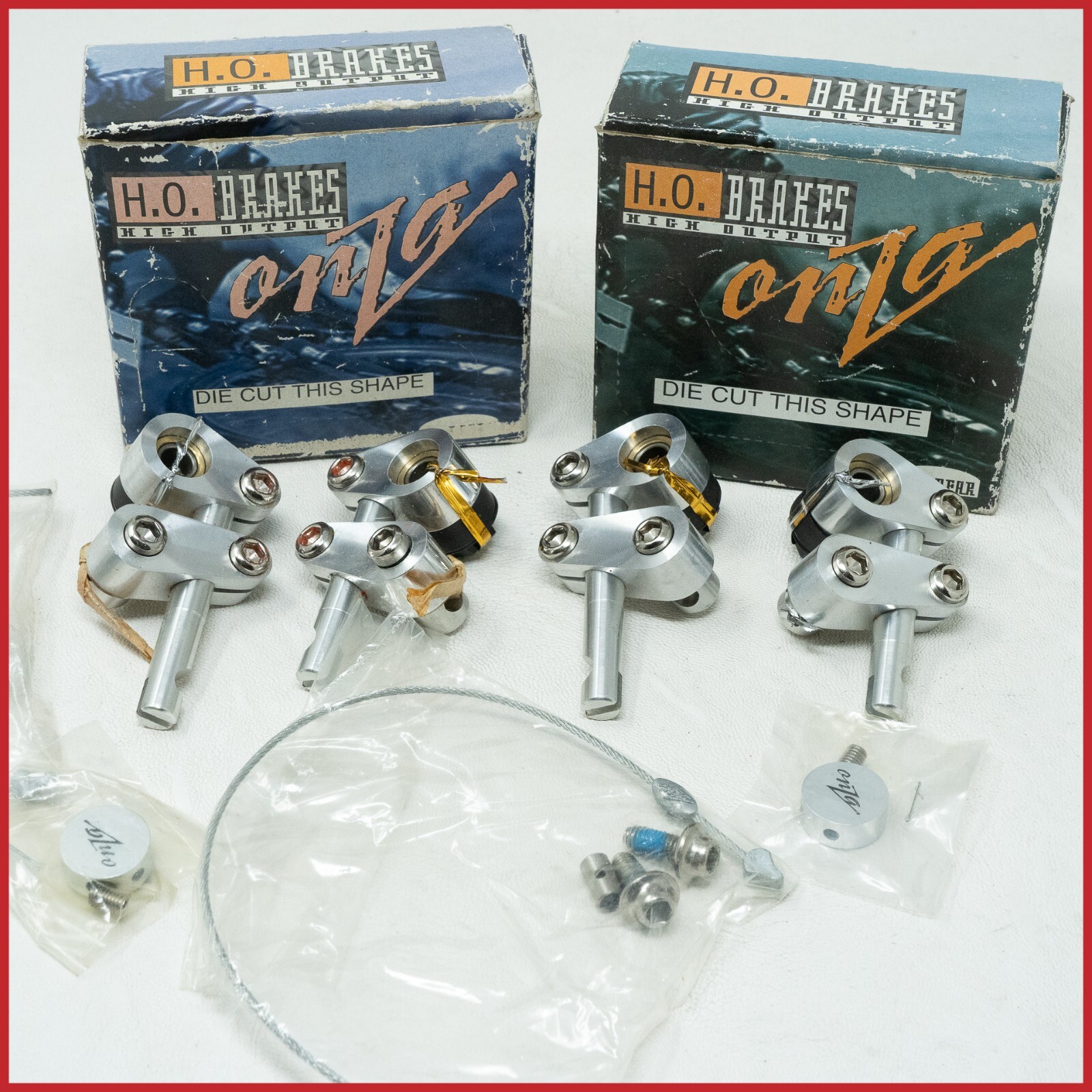 NOS ONZA HO CANTILEVER BRAKES OLD MOUNTAIN BIKE MTB VINTAGE BBR-0501 BBR-0502
