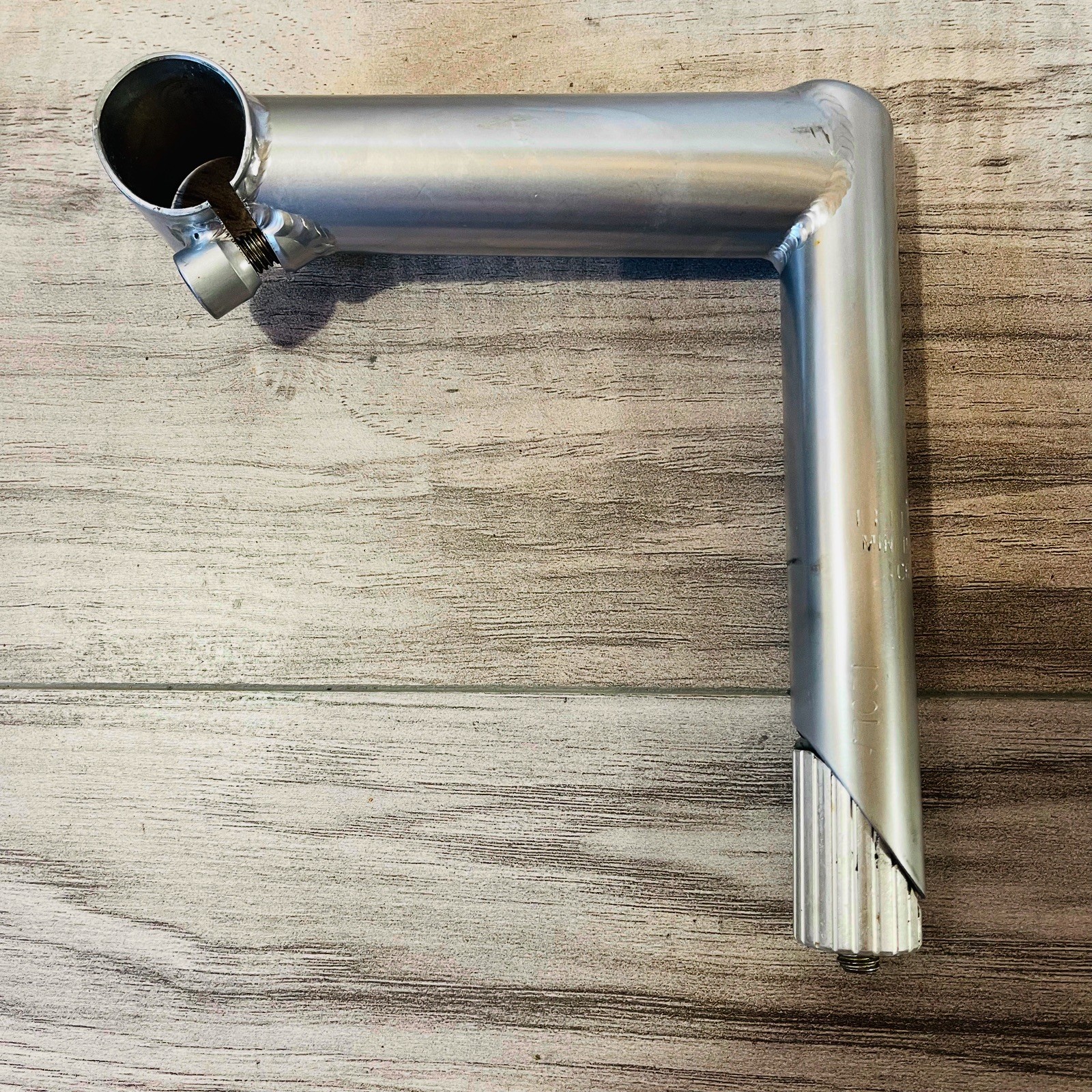 Vintage HL CrMo Steel Quill MTB Stem 1-inch 22.2 125 25.4 0 Degree
