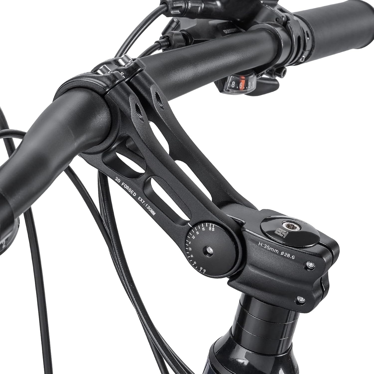 Lightweight Adjustable Bike Stem for 31.8mm Handlebars – Perfect for Touring