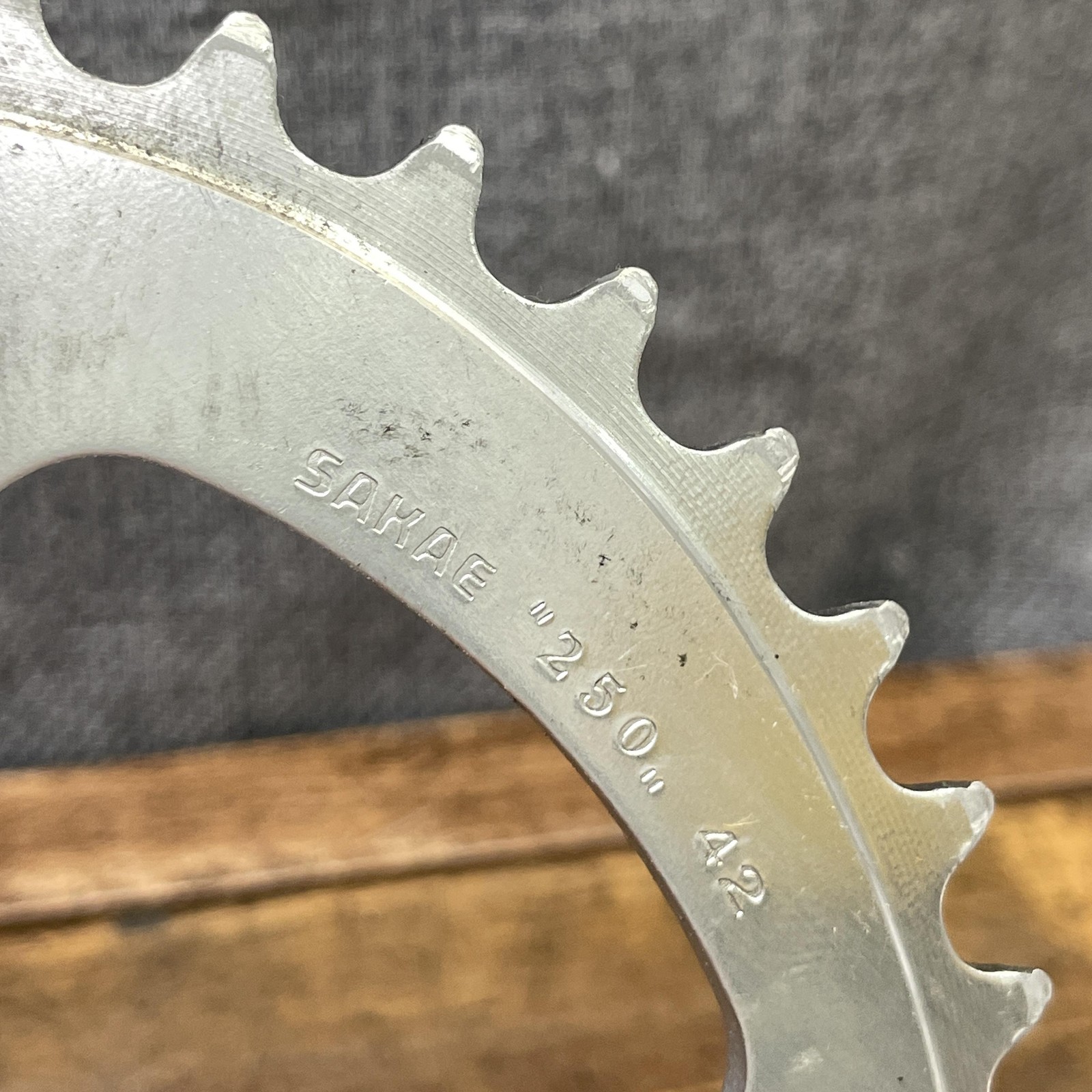 Vintage SR Sakae 42t Oval Chainring 42 Tooth 130 BCD SR 272 250 Road Bike