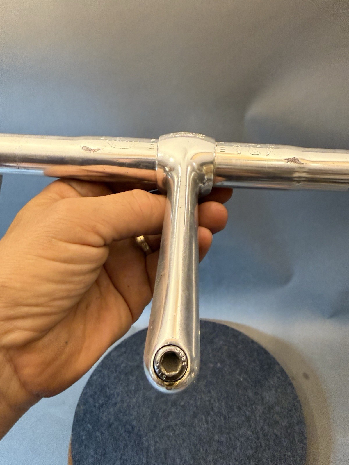 Vintage 3TTT Superleggero Handlebar Stem Combo 105mm 40cm Bianchi DeRosa Cinelli