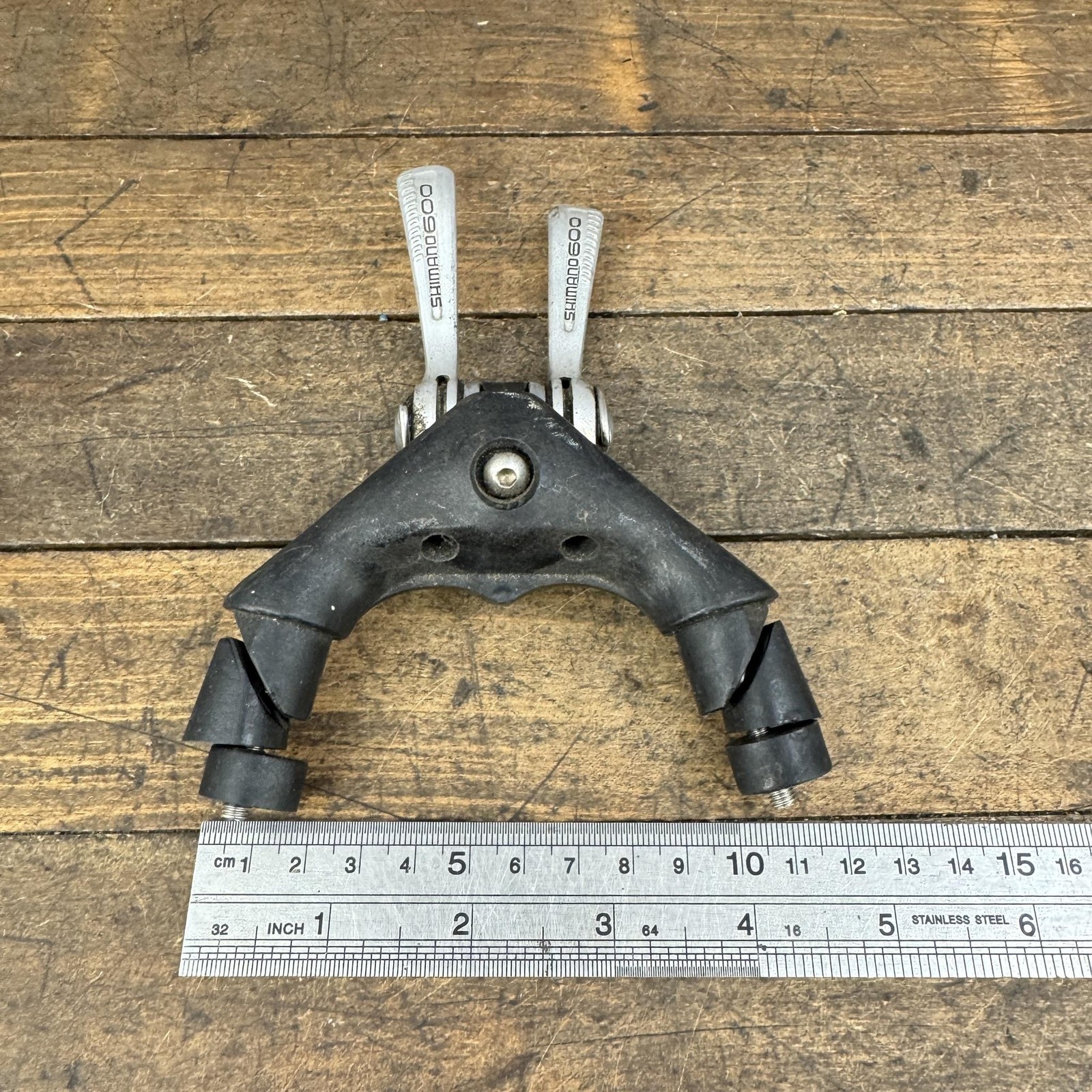 Vintage Scott Aero Bar End Brace Mount Part Shimano 600 Shifter Friction TT Tri