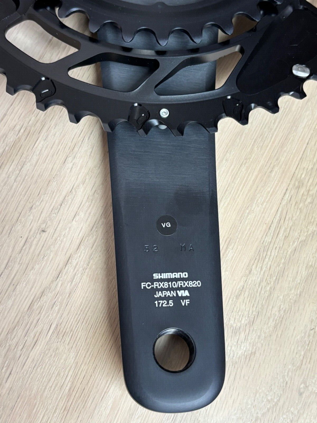 Shimano GRX 820 12 Speed Double Crankset FC-RX820 48-31 172.5mm