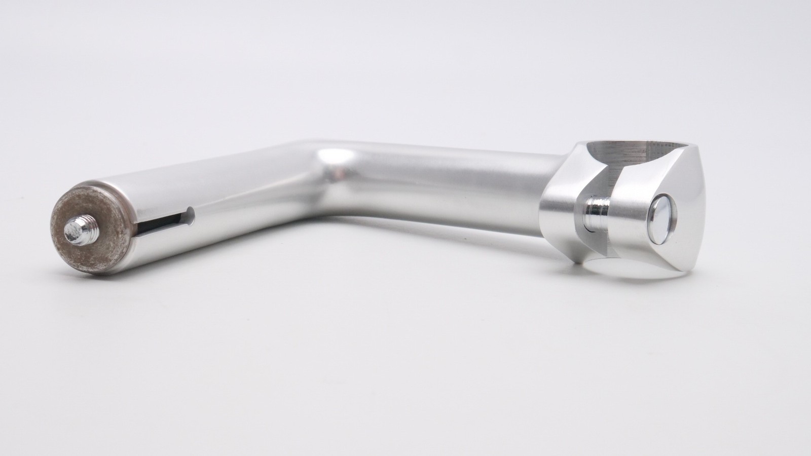 NOS Cinelli 1A Stem Quill 115mm Milano Logo 26.4 Silver 1″ Threaded Vintage