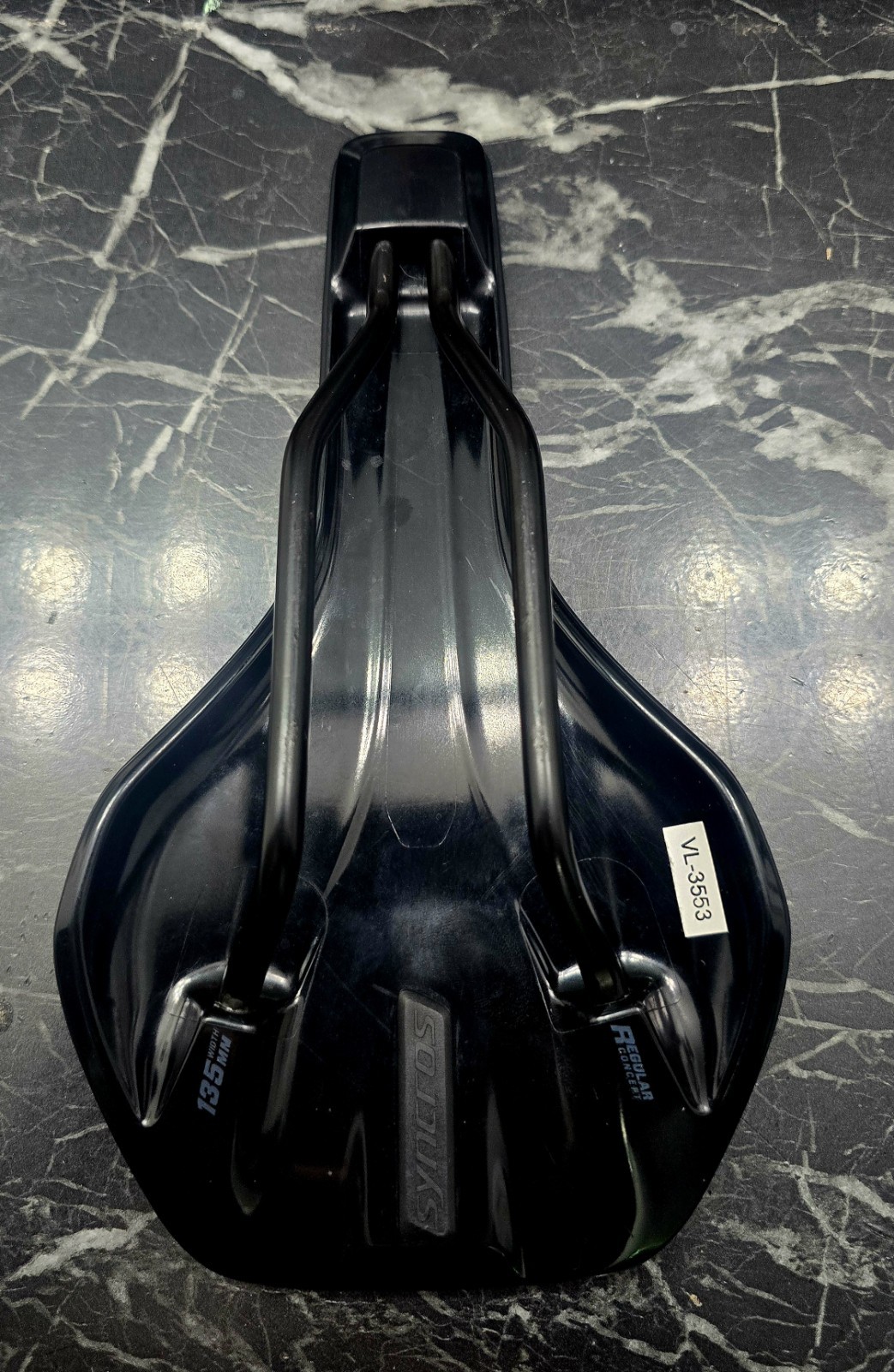 Syncros Tofino Black Synthetic Bicycle Saddle/Seat Universal Fit VL-3553