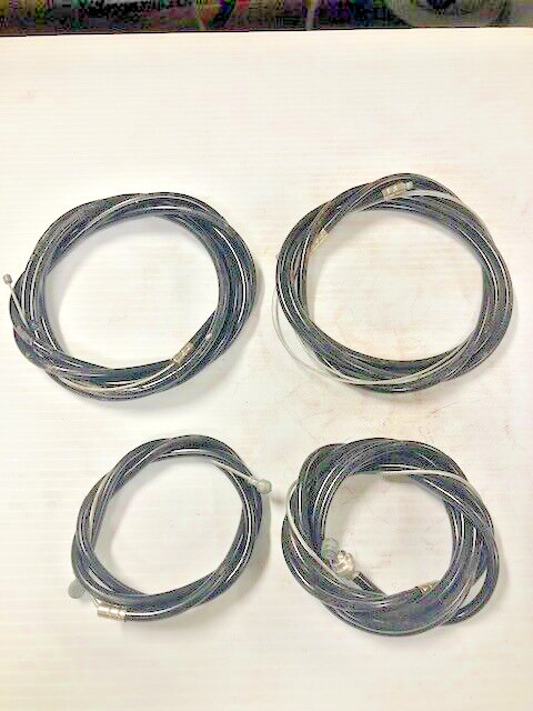 Lot of 4- Bicycle Cables & Housing derailleur & brake Cables–B71-O