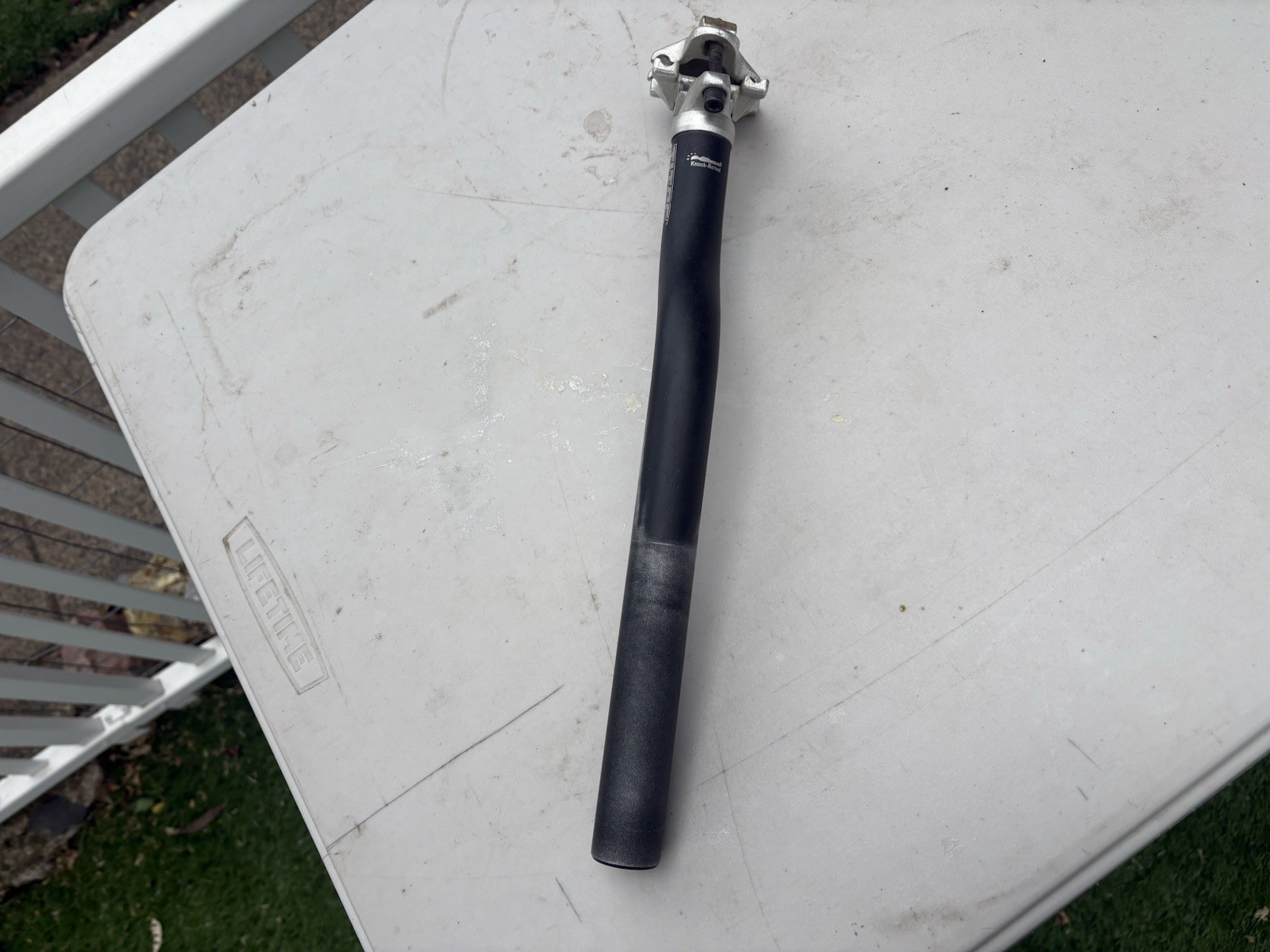 Seat post 27.2mm TITEC S-bend LAYBACK 7075 Saddle seatpost pillar bike part
